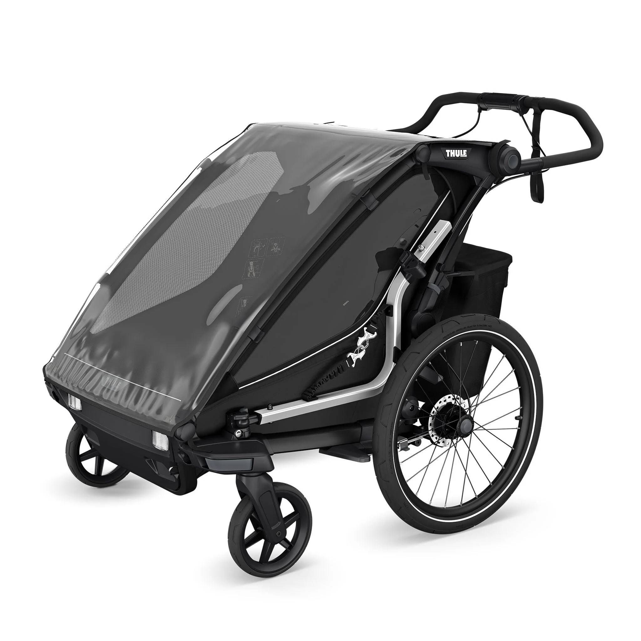 Remorque Sport2 Simple - Noir - Image 4