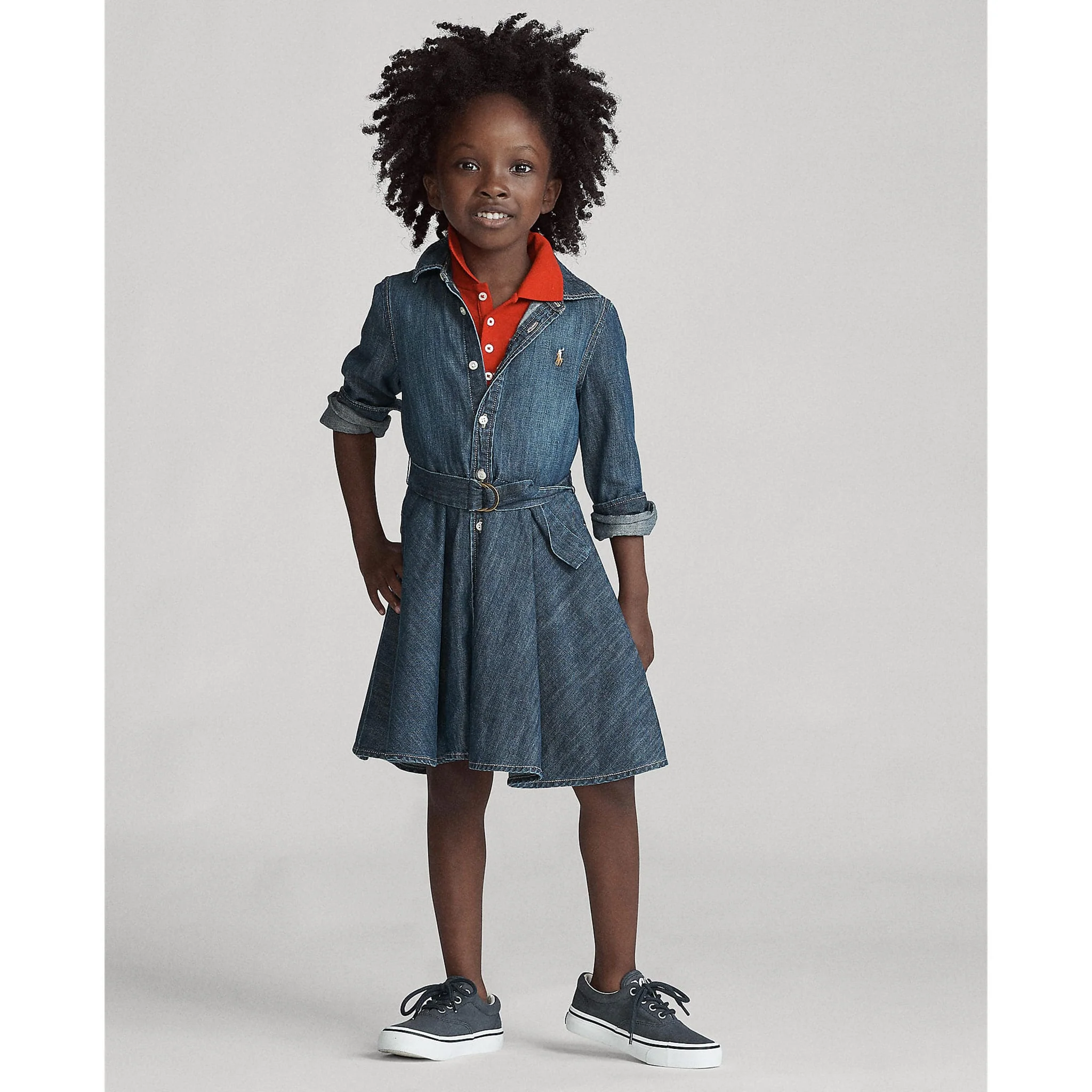 Robe Chemise Denim 2-6X - Image 4