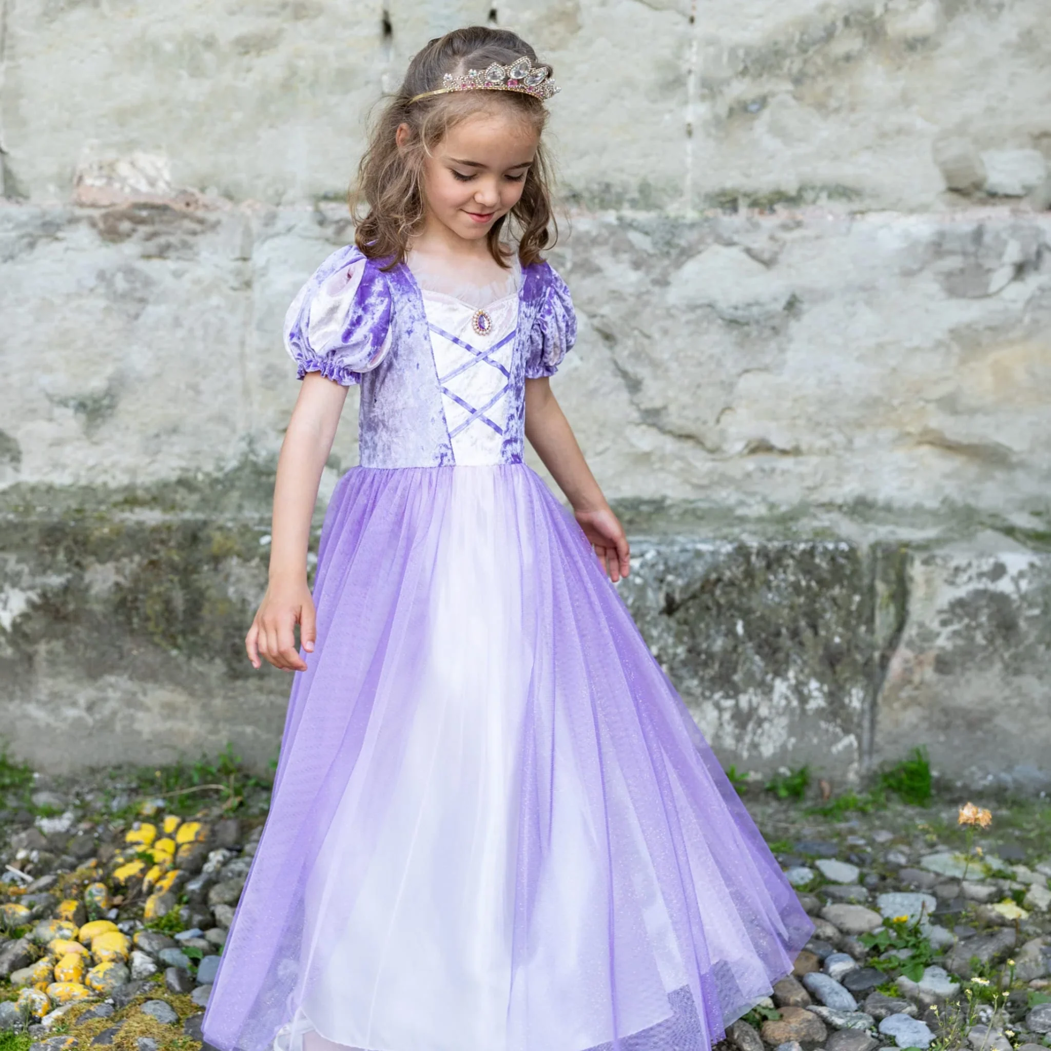 Robe de Princesse Raiponce - 5-6ans - Image 4