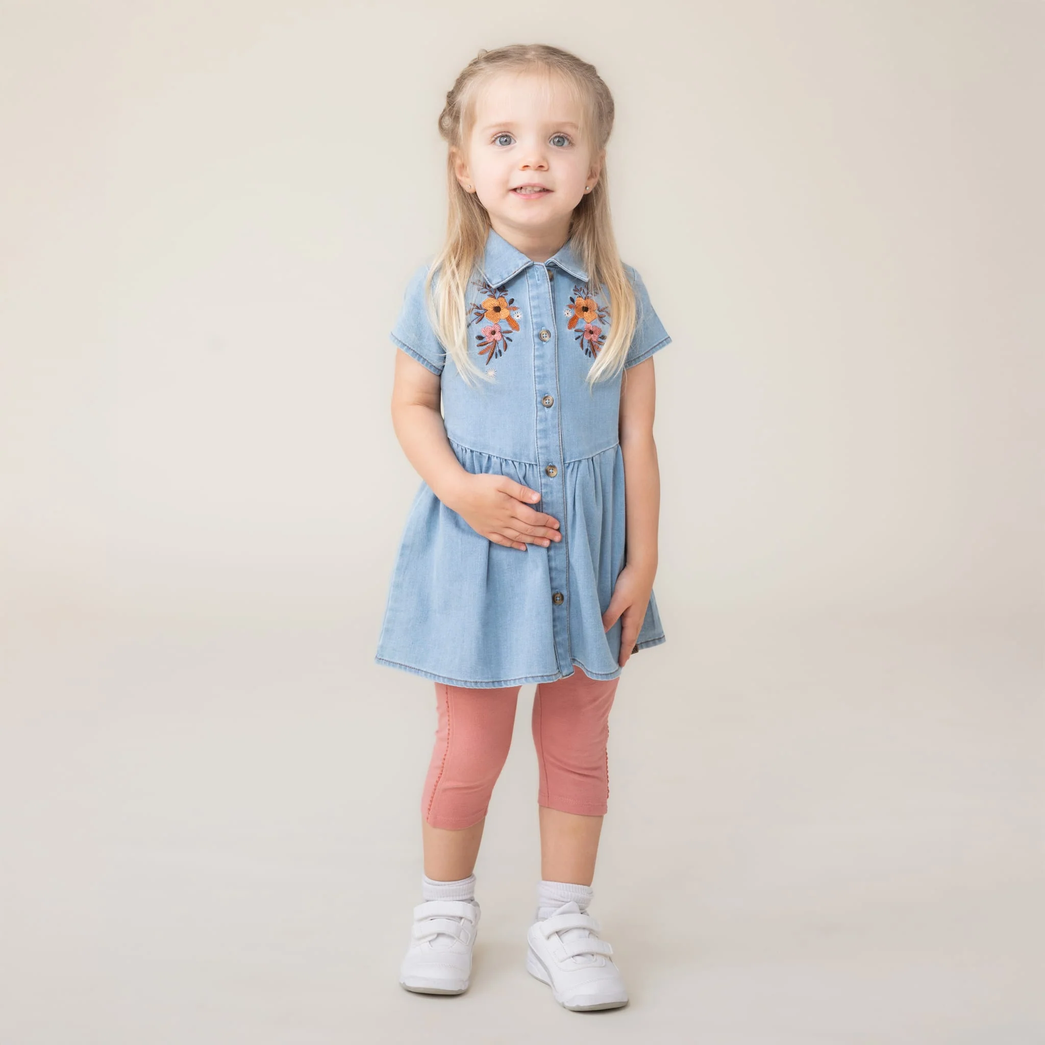 Robe Denim Cowgirl 6-24mois - Image 2