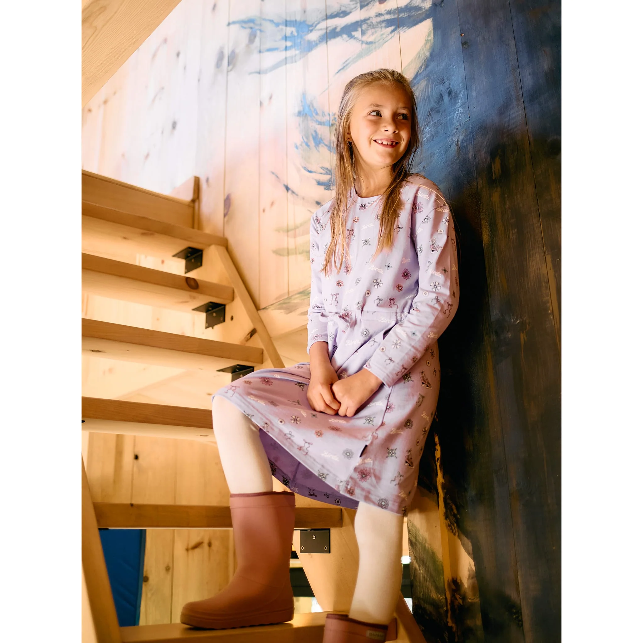 Robe Imprimée Hivernal 2-10ans - Image 5