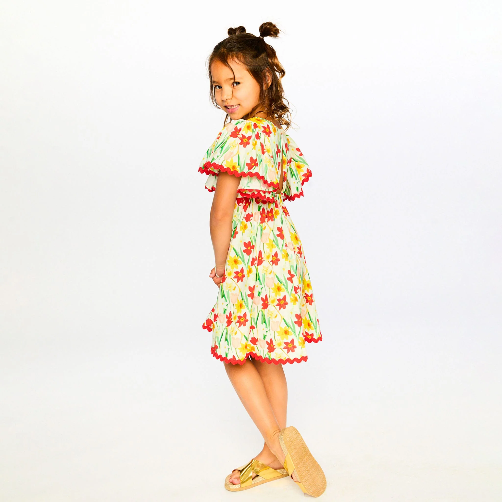 Robe Jonquilles 7-10ans - Image 3