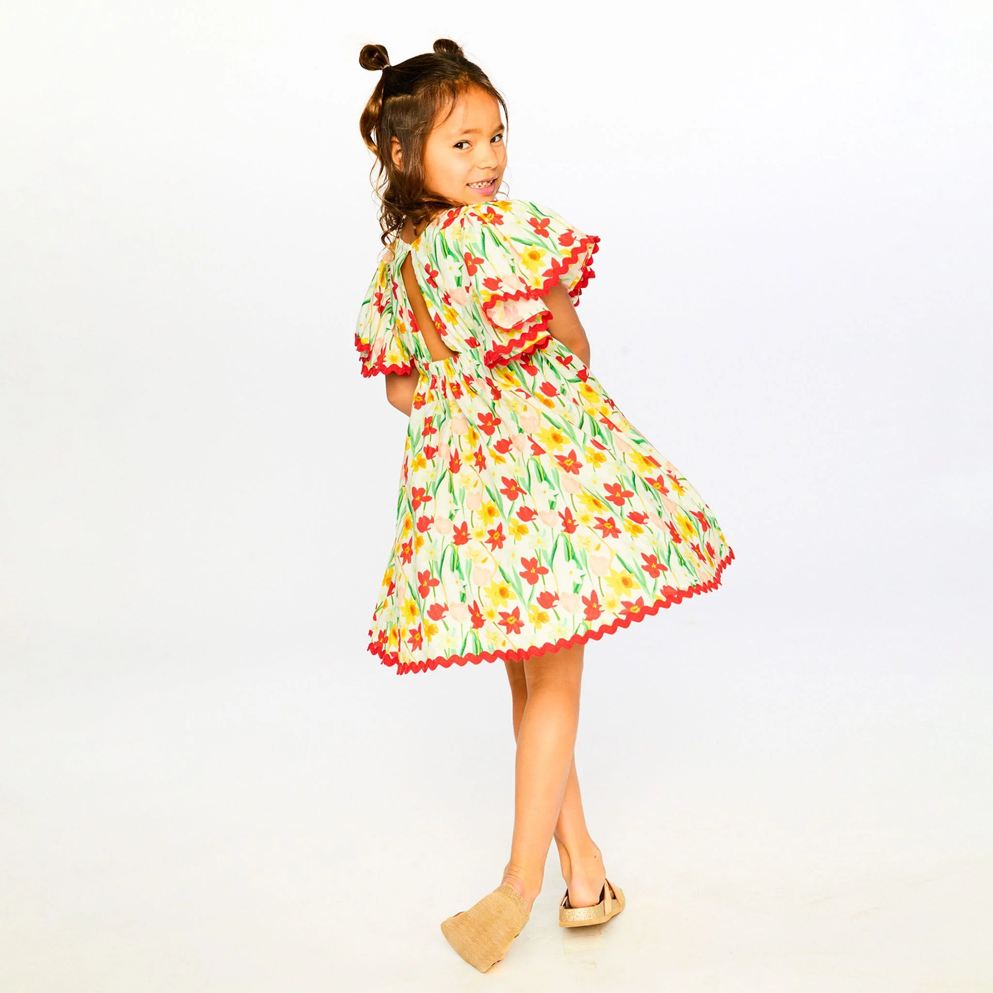 Robe Jonquilles 7-10ans - Image 4