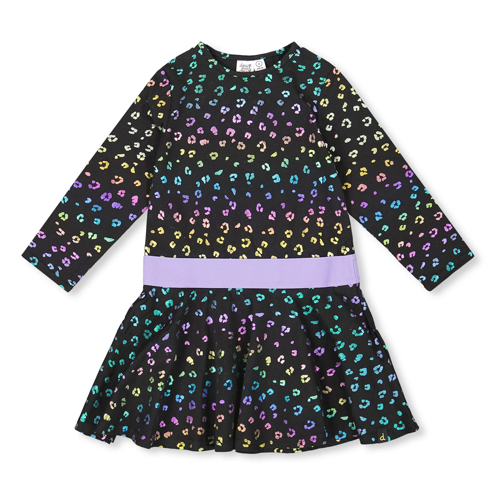 Robe Léopard Danse 3-6ans