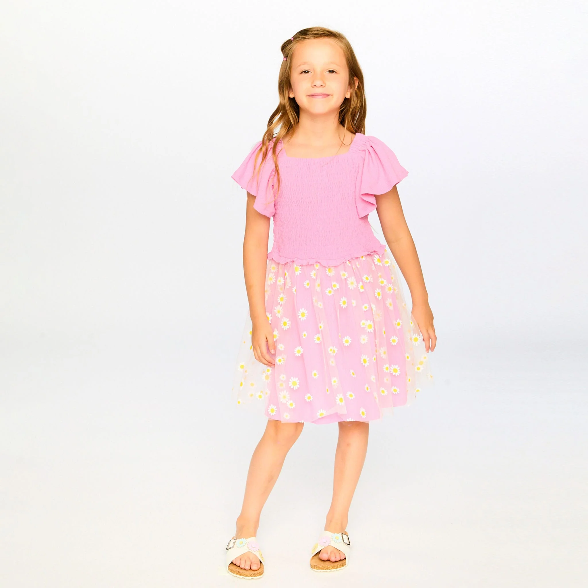 Robe Marguerites 3-6ans - Image 2