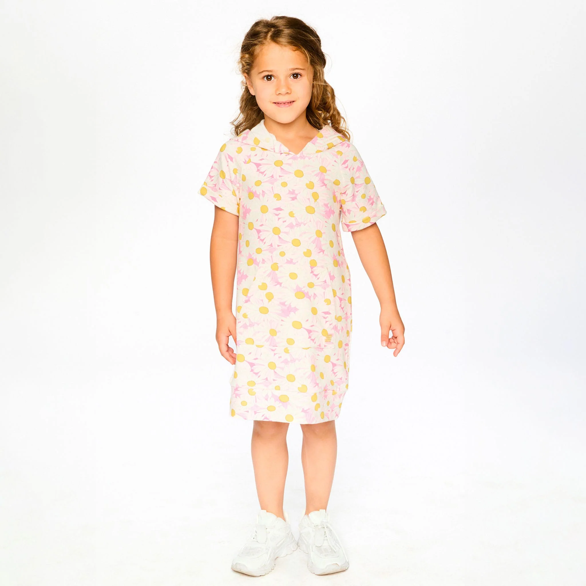 Robe Ouaté Marguerites 3-6ans - Image 3