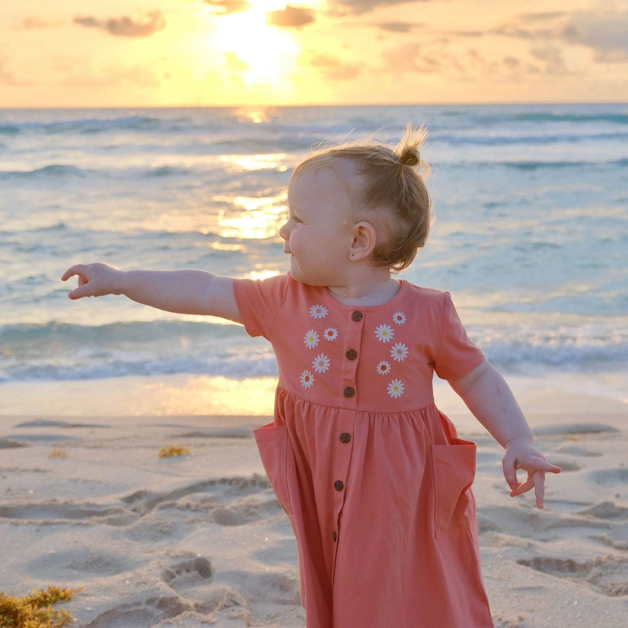 Robe Pique-nique Corail 2-8ans - Image 9