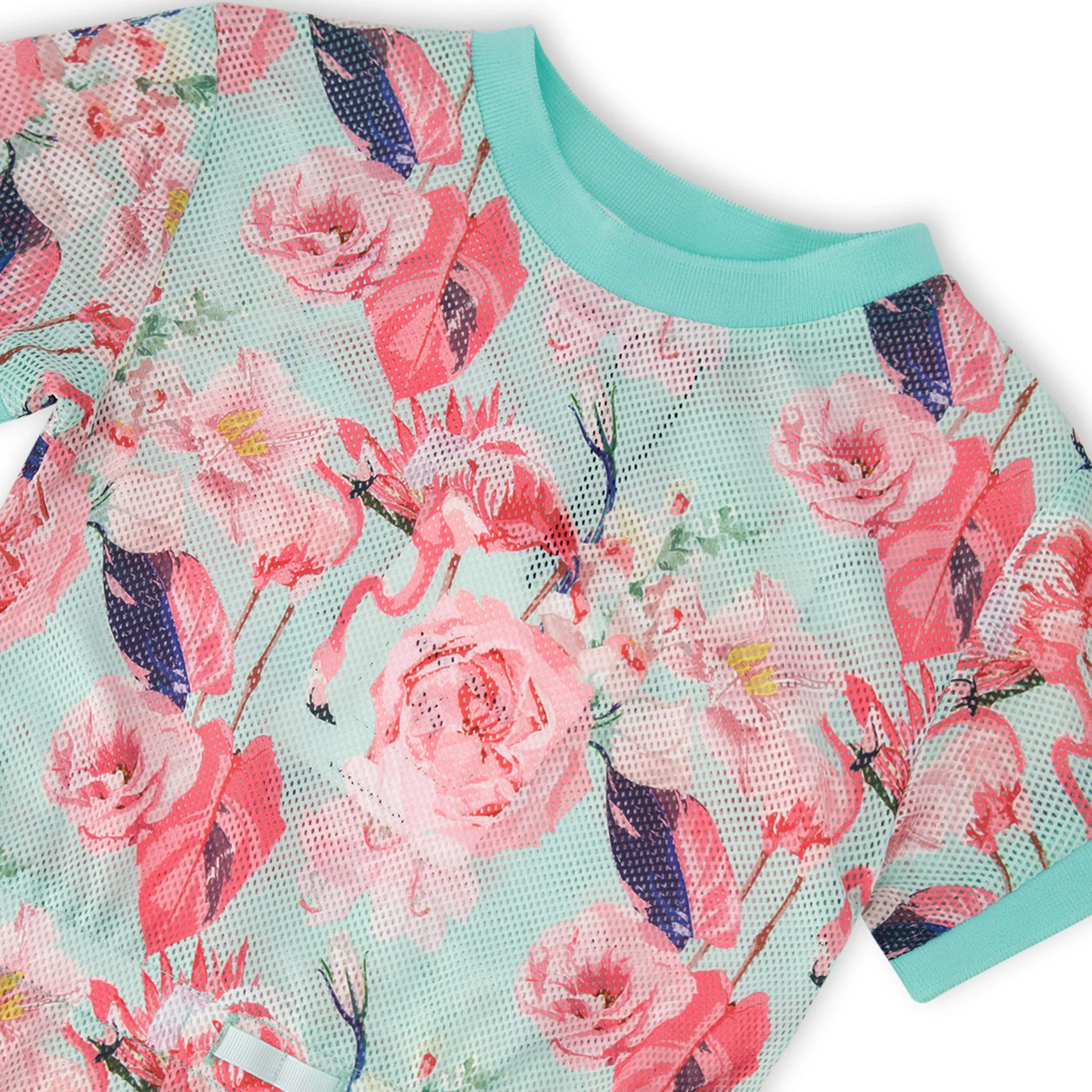 Robe Plage Flamant Rose 7-12ans - Image 5