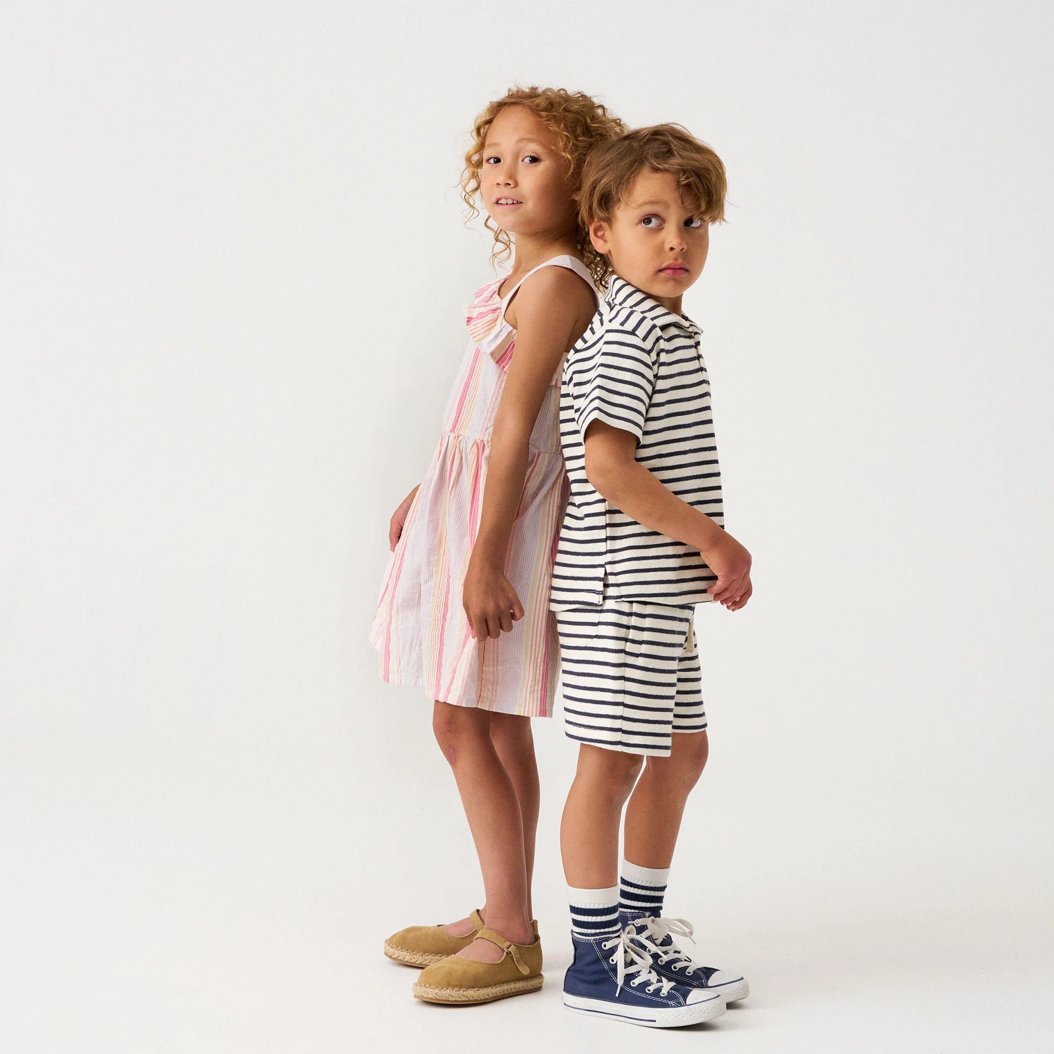 Robe Rayée 2-8ans - Image 2