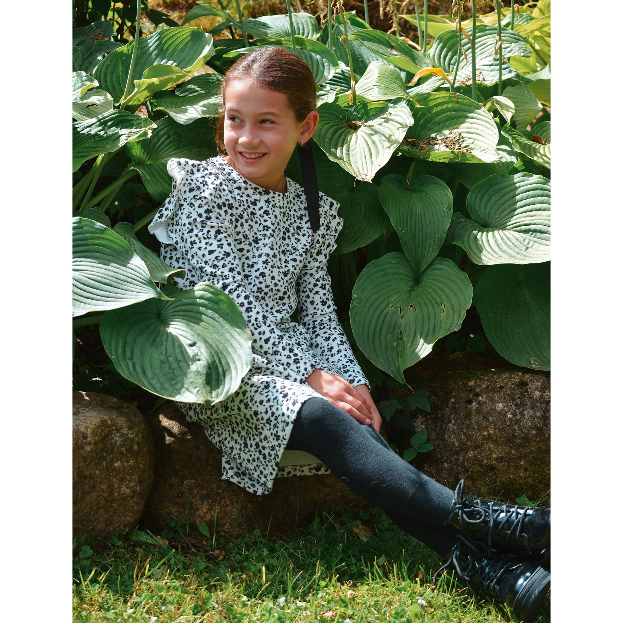Robe Imprimée Floral Romance 7-14ans - Image 7