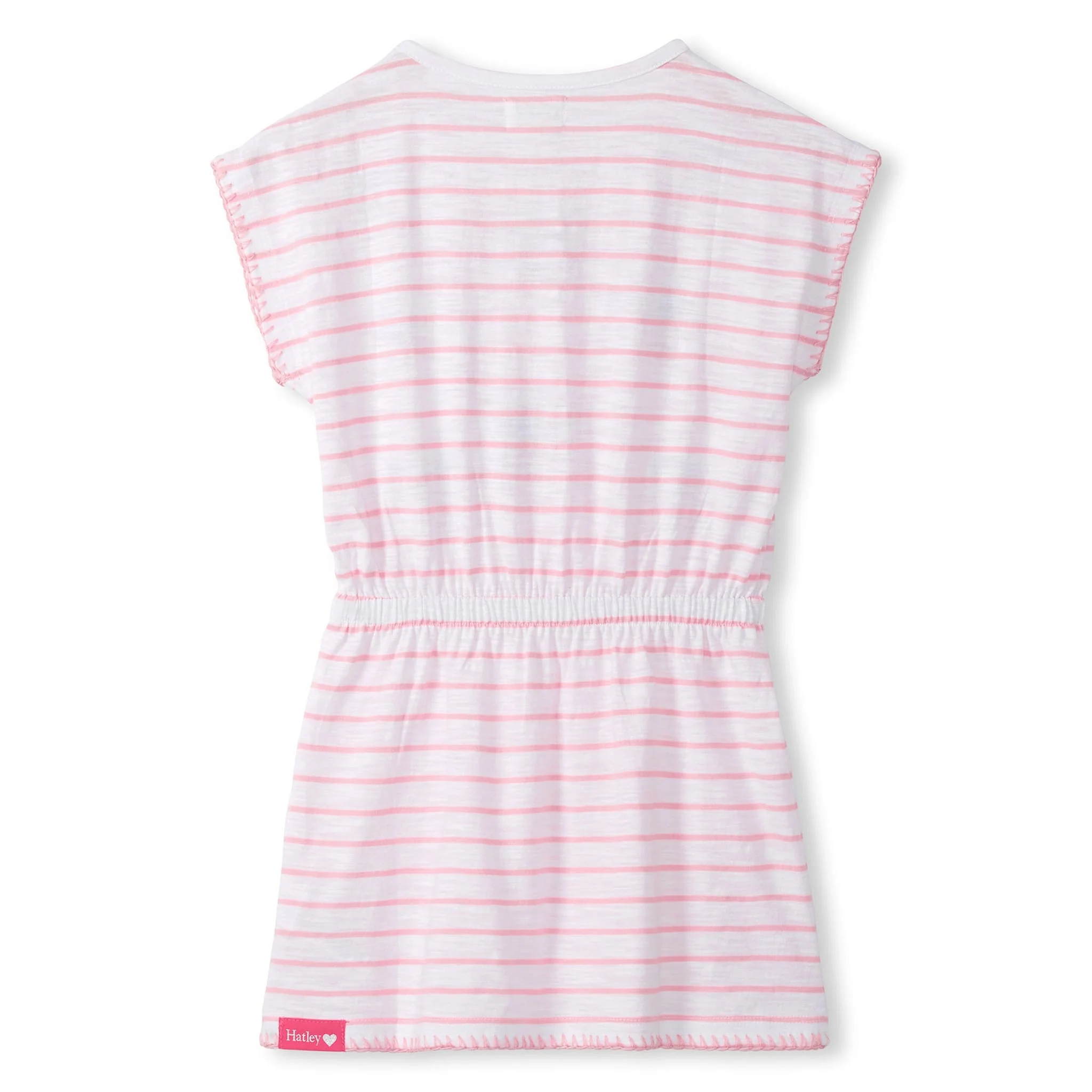 Robe Rose Fraise 4-8ans - Image 2
