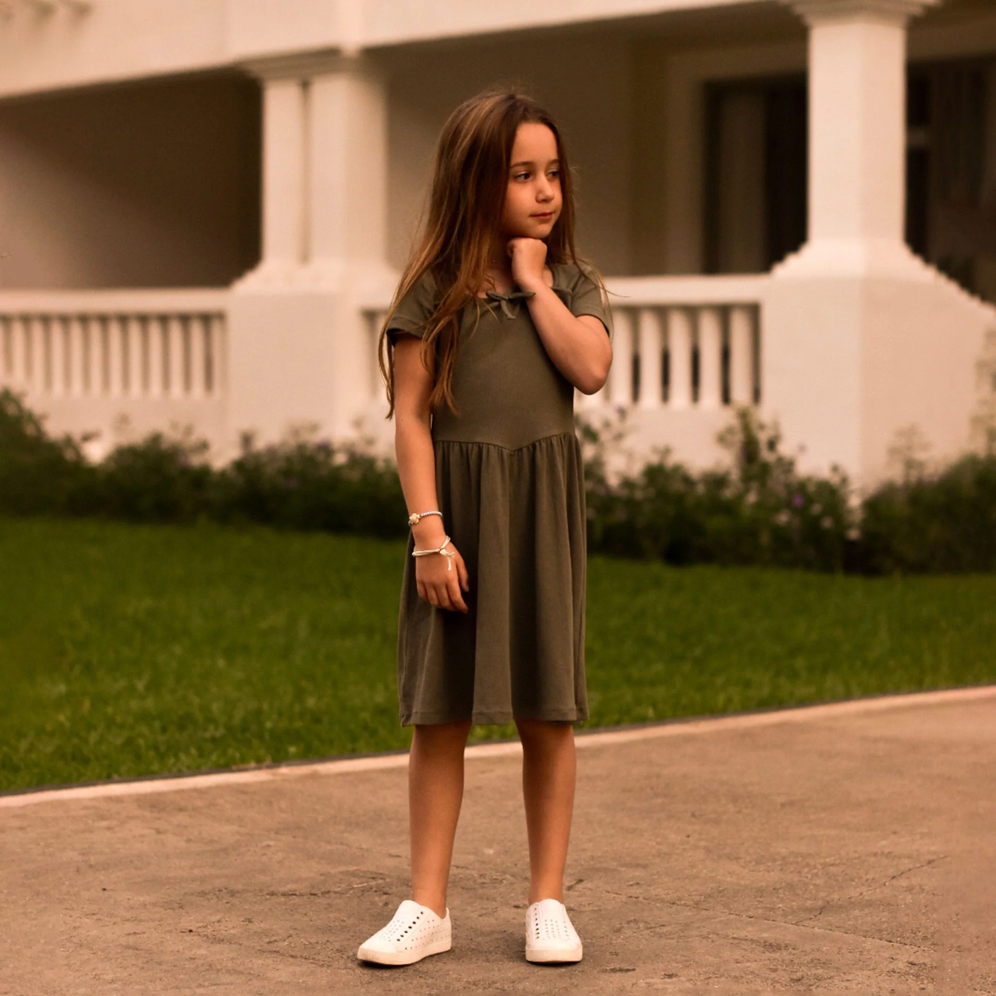 Robe Sauge Cerises 7-14ans - Image 2