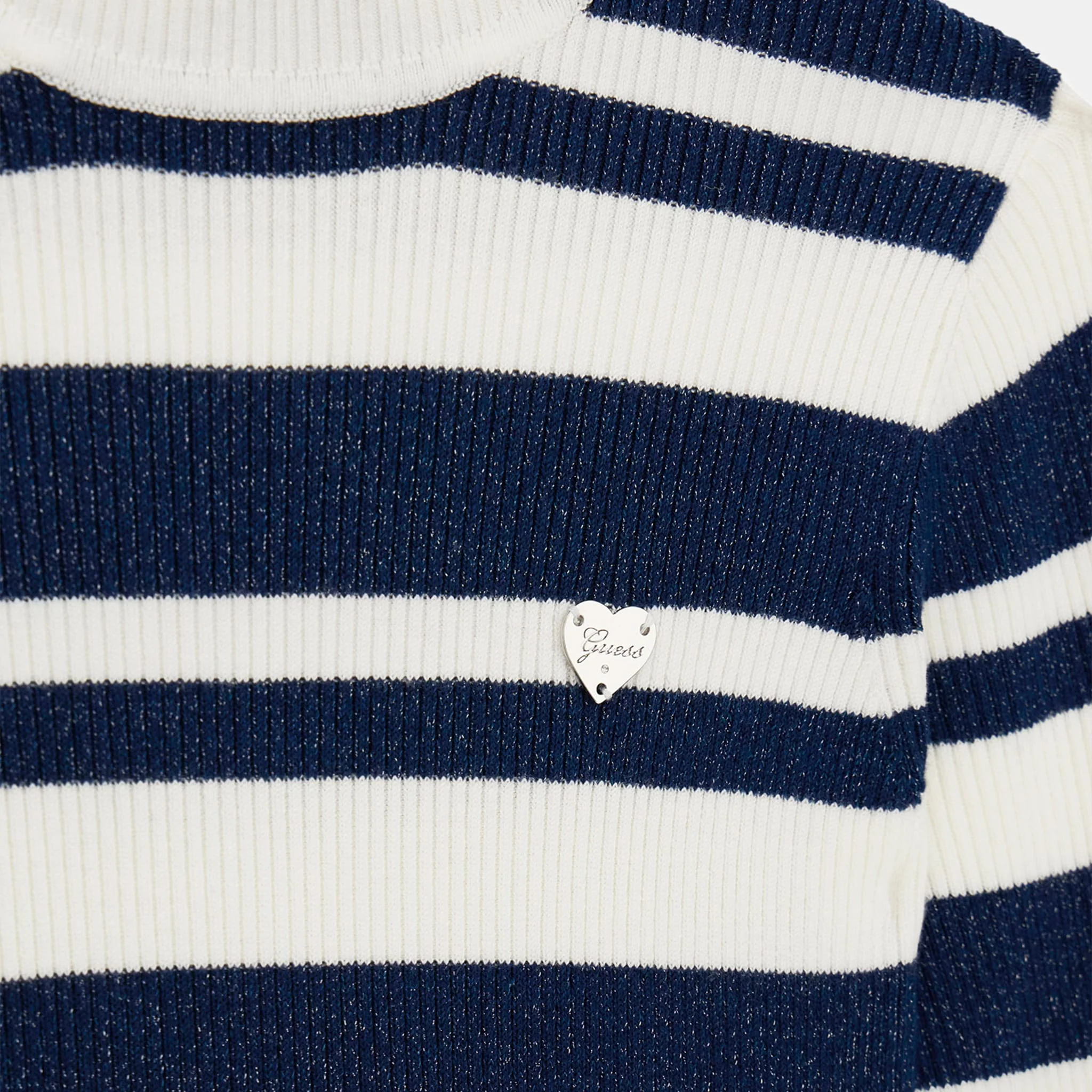 Robe Tricot Rayée 7-14ans - Image 2