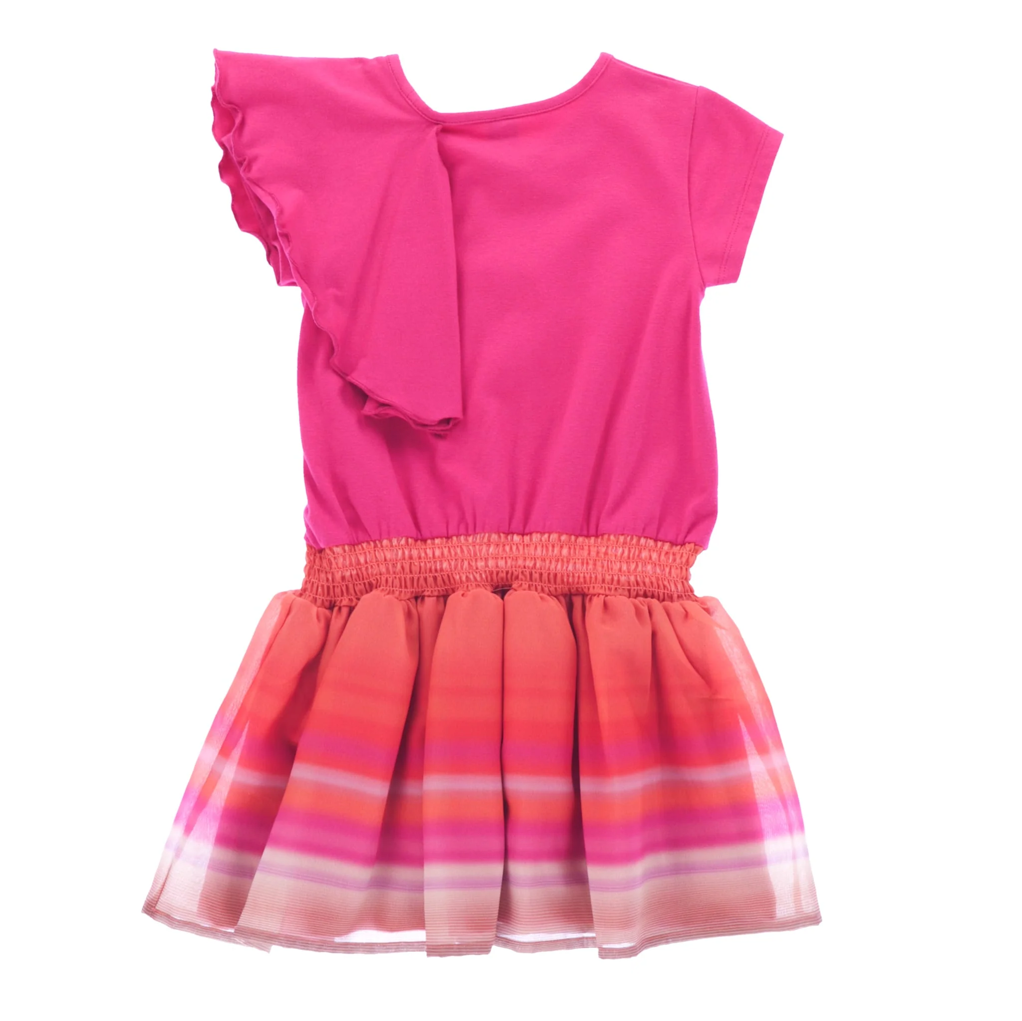 Robe Volants Fleurs 2-12ans - Image 4