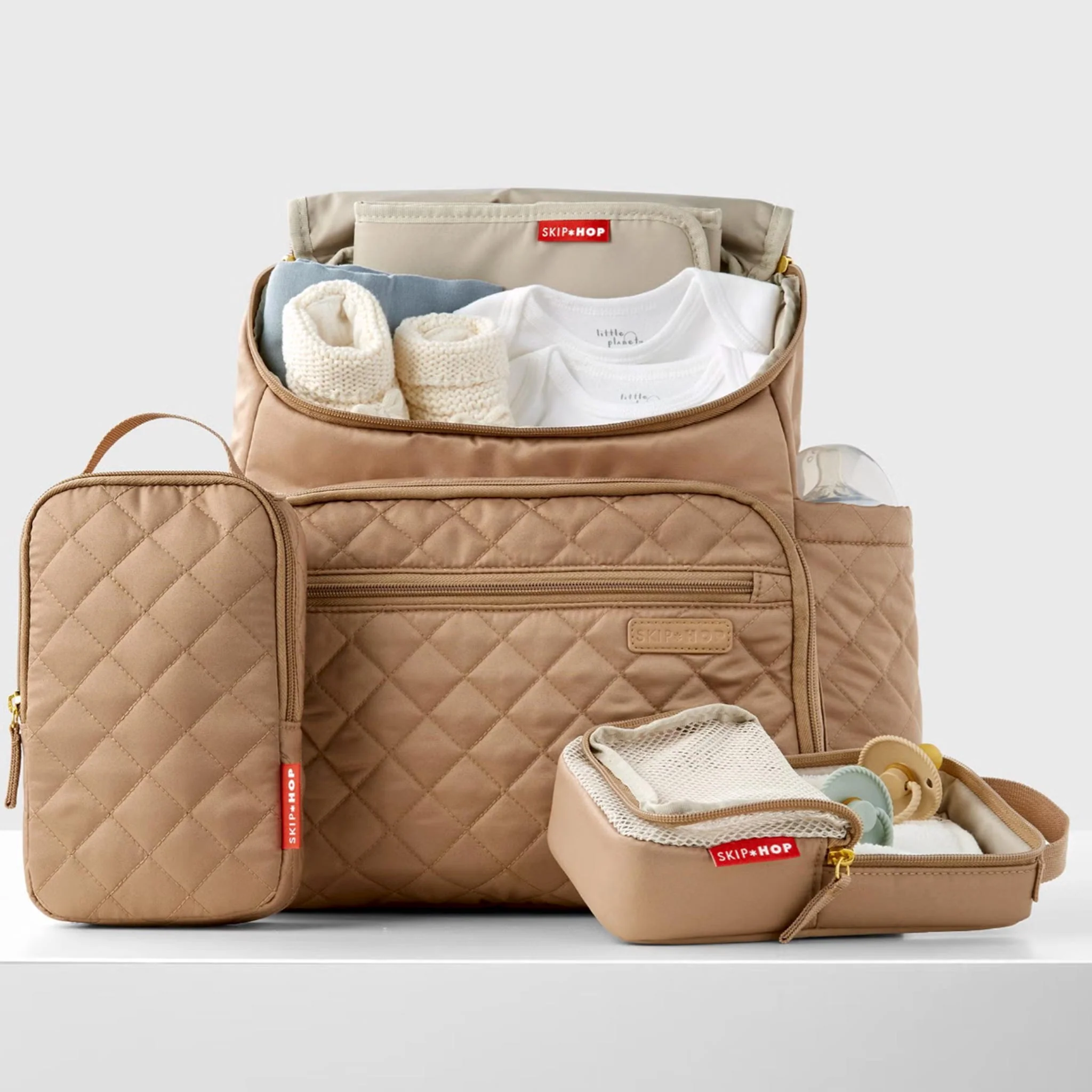 Sac à Couches à Dos Forma - Chameau - Image 2