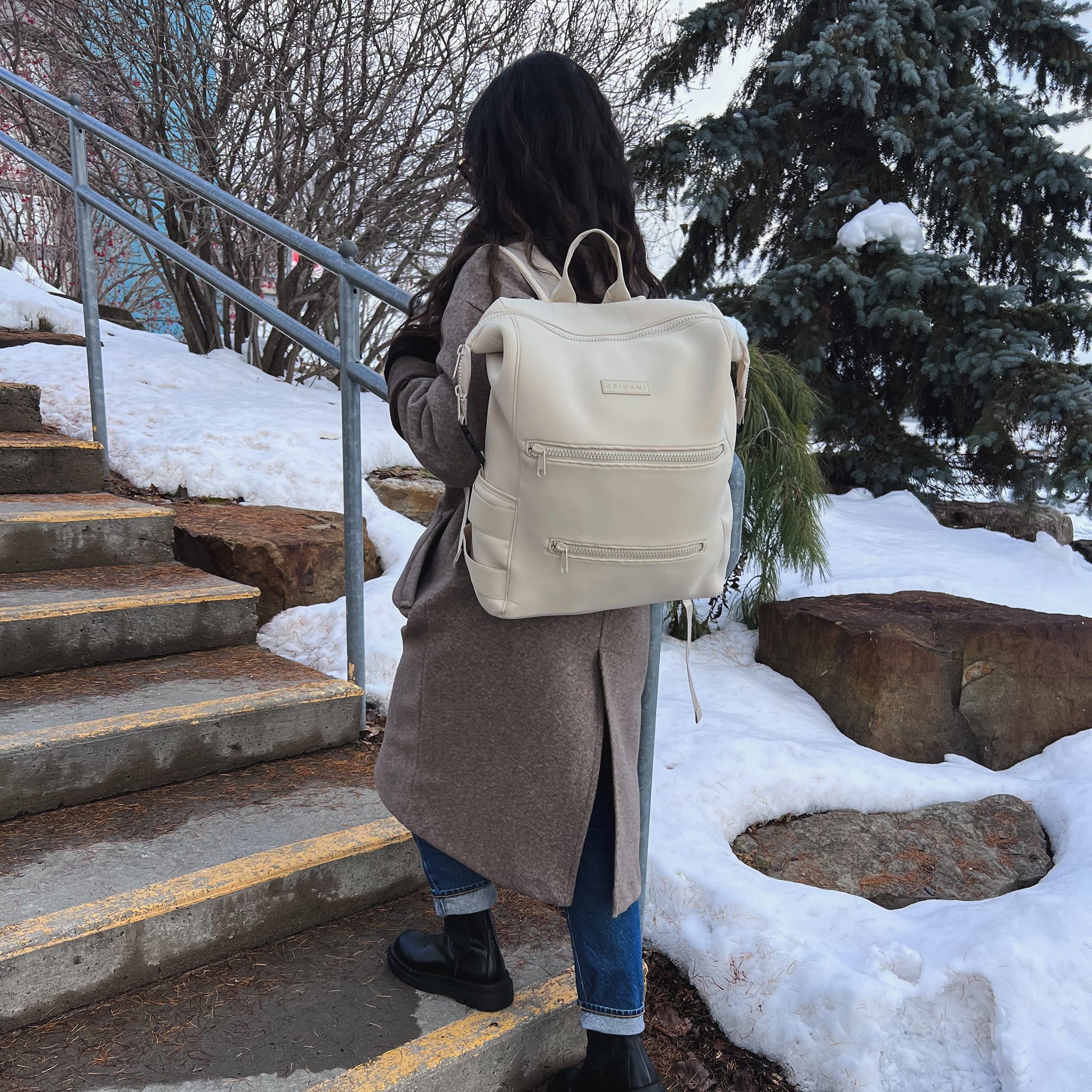 Sac à Couches Beige - Image 16