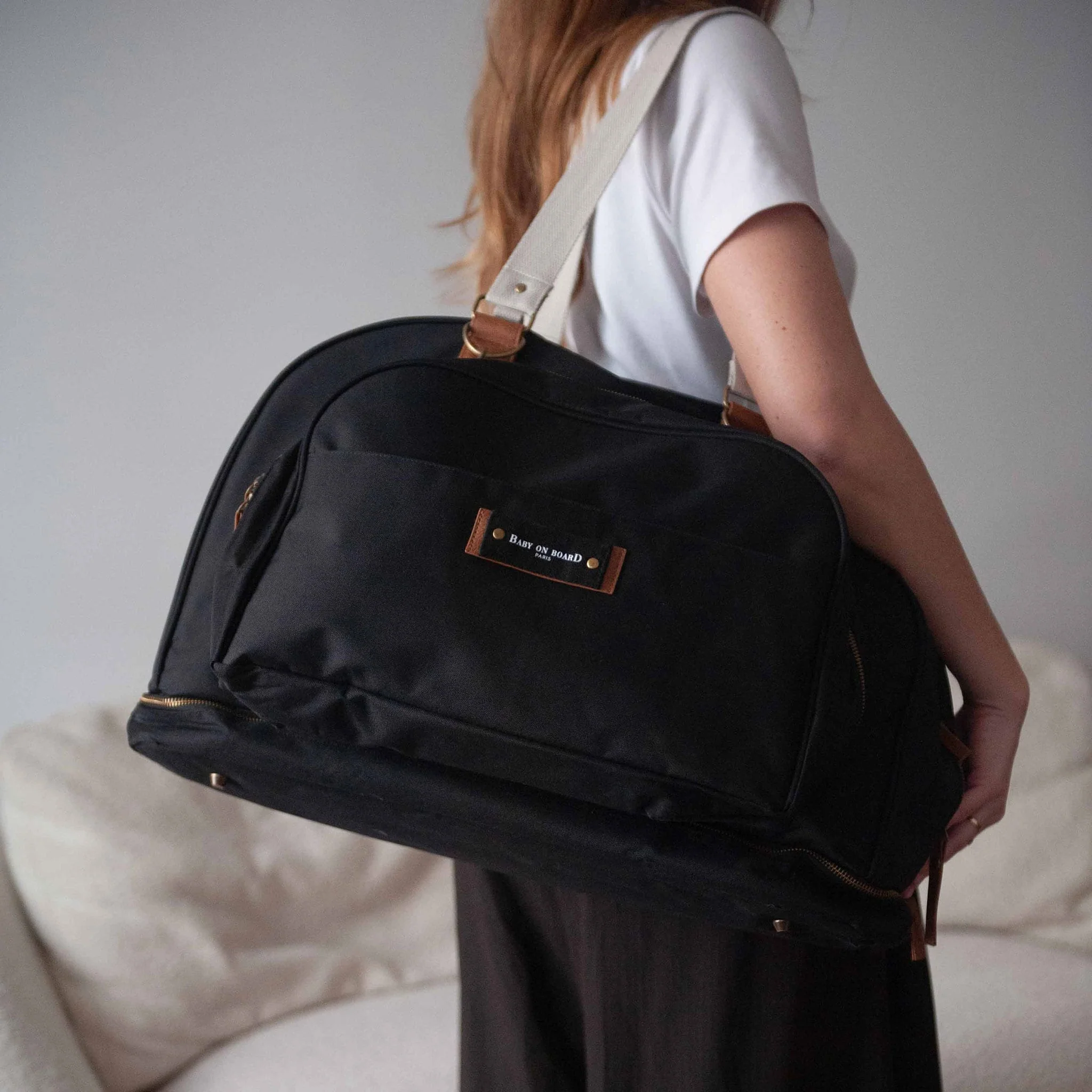 Sac À Couches Juliette Noir - Image 8