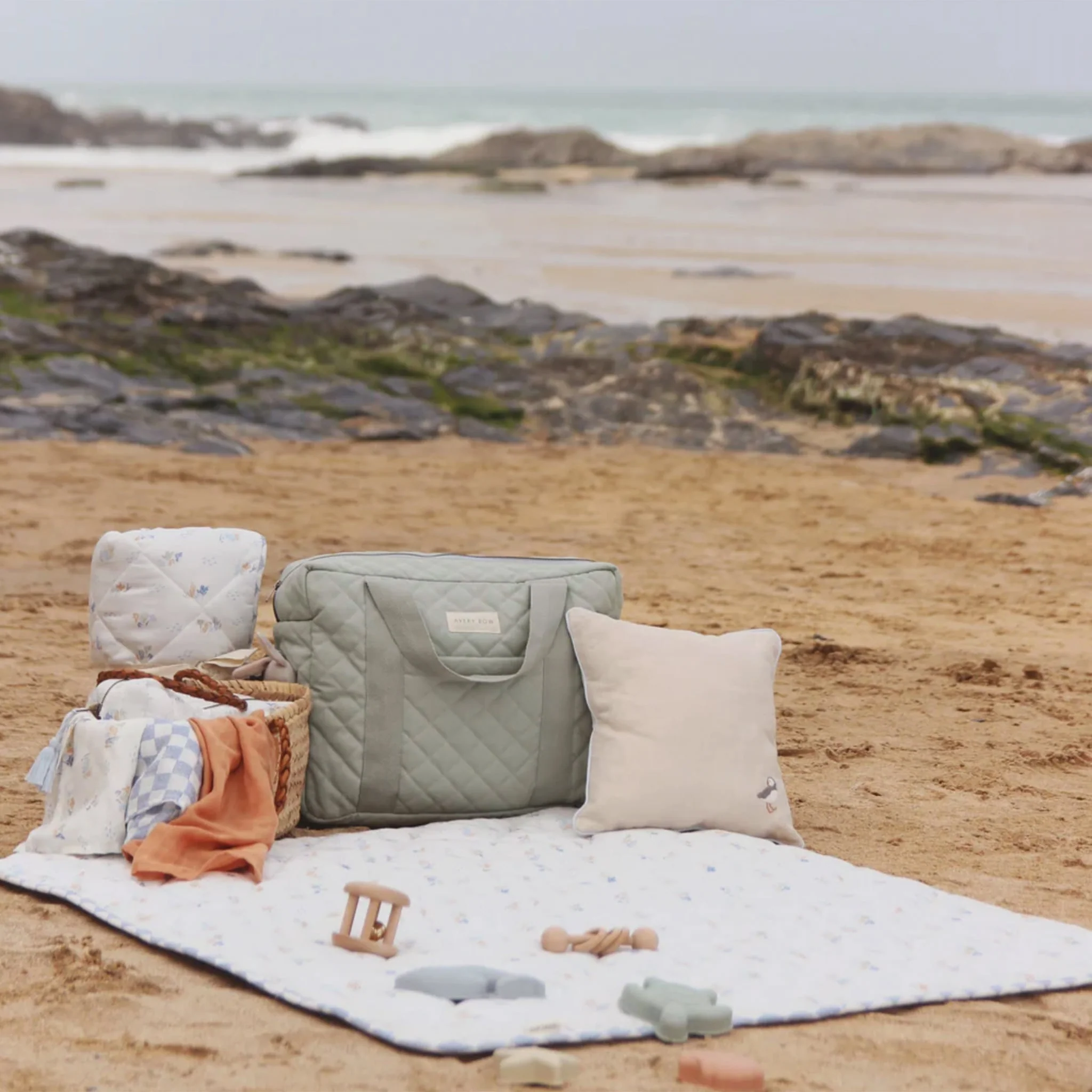 Sac Ă Couches Avery Row - Bord de Mer / Sauge - Image 3
