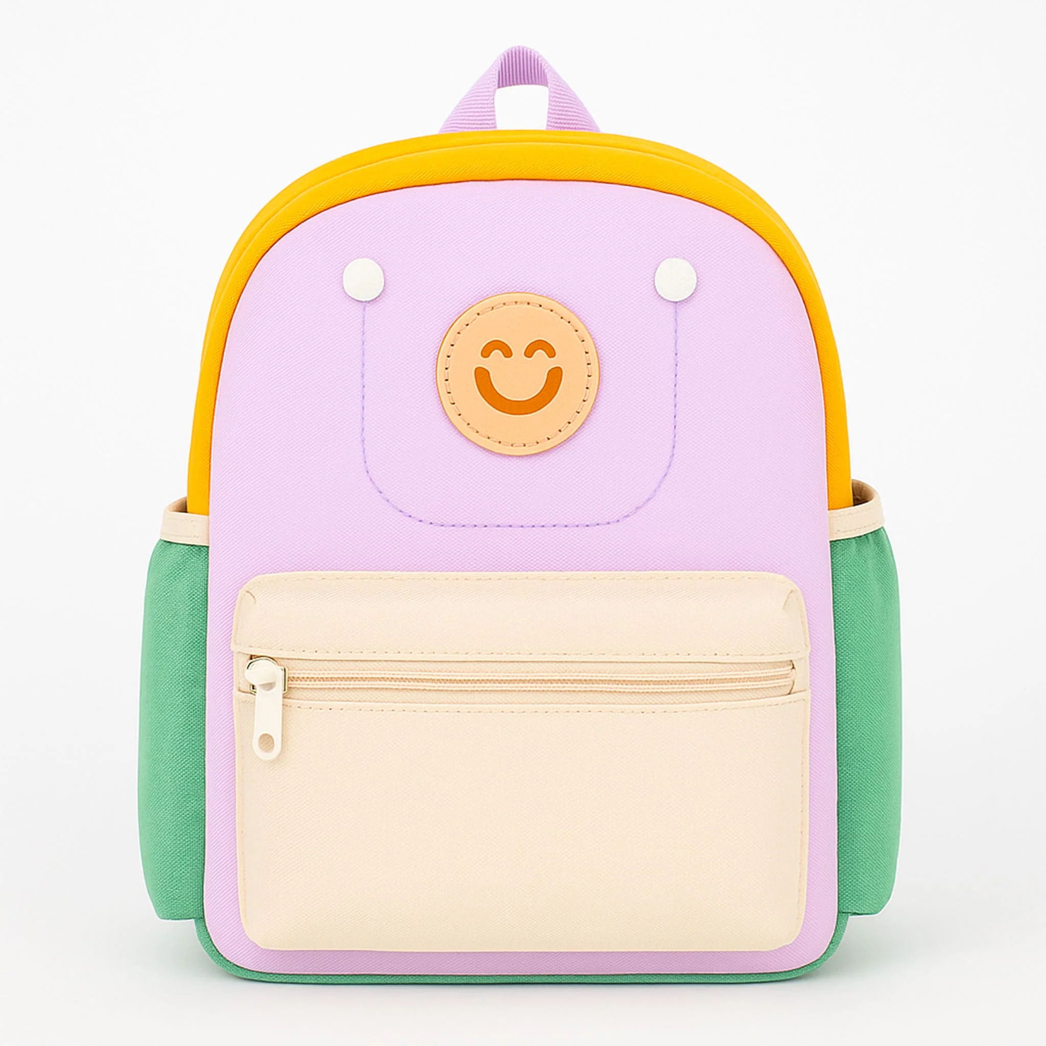 Sac à Dos Colorblock Mauve
