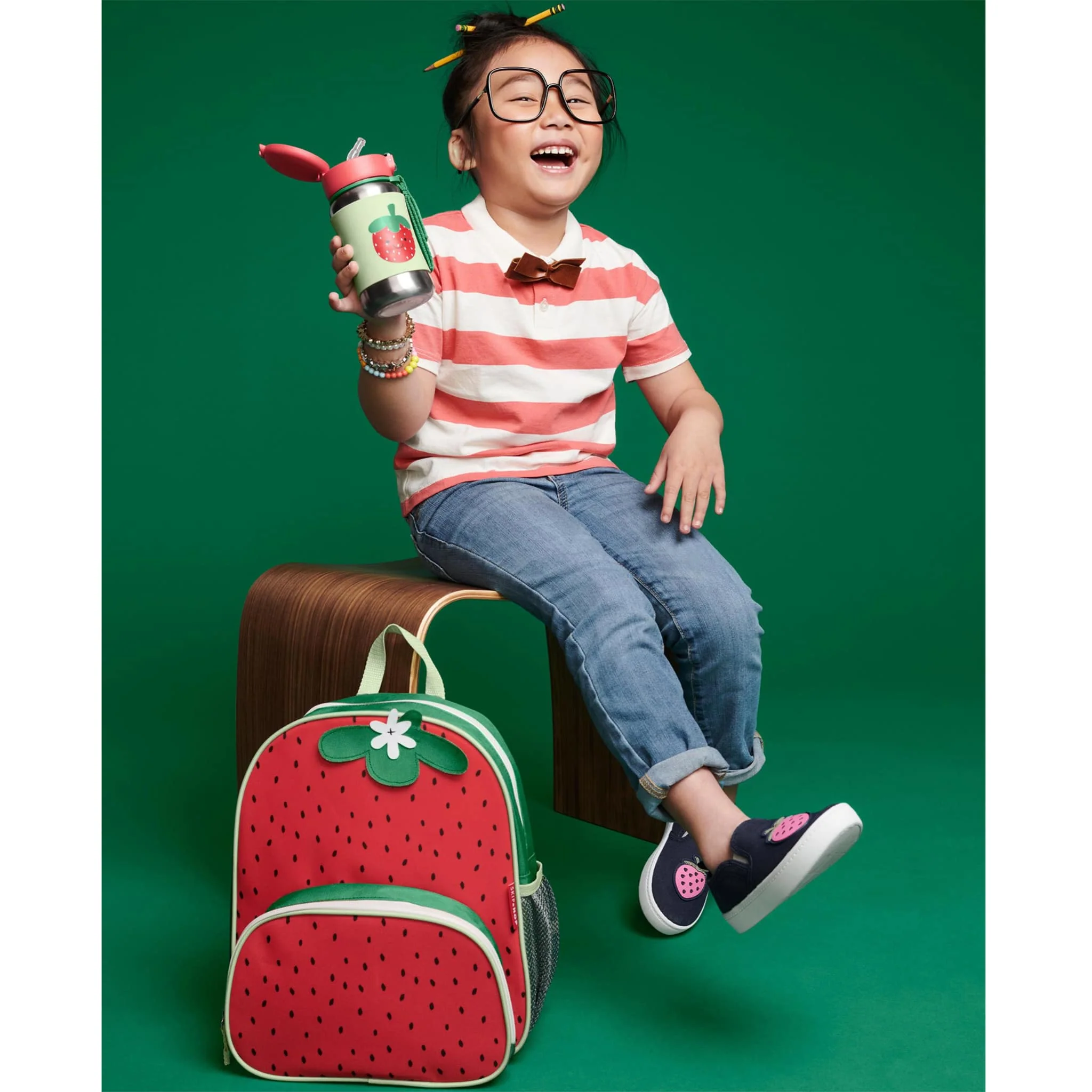 Sac Ă Dos Zoo - Petit - Fraise - Image 8