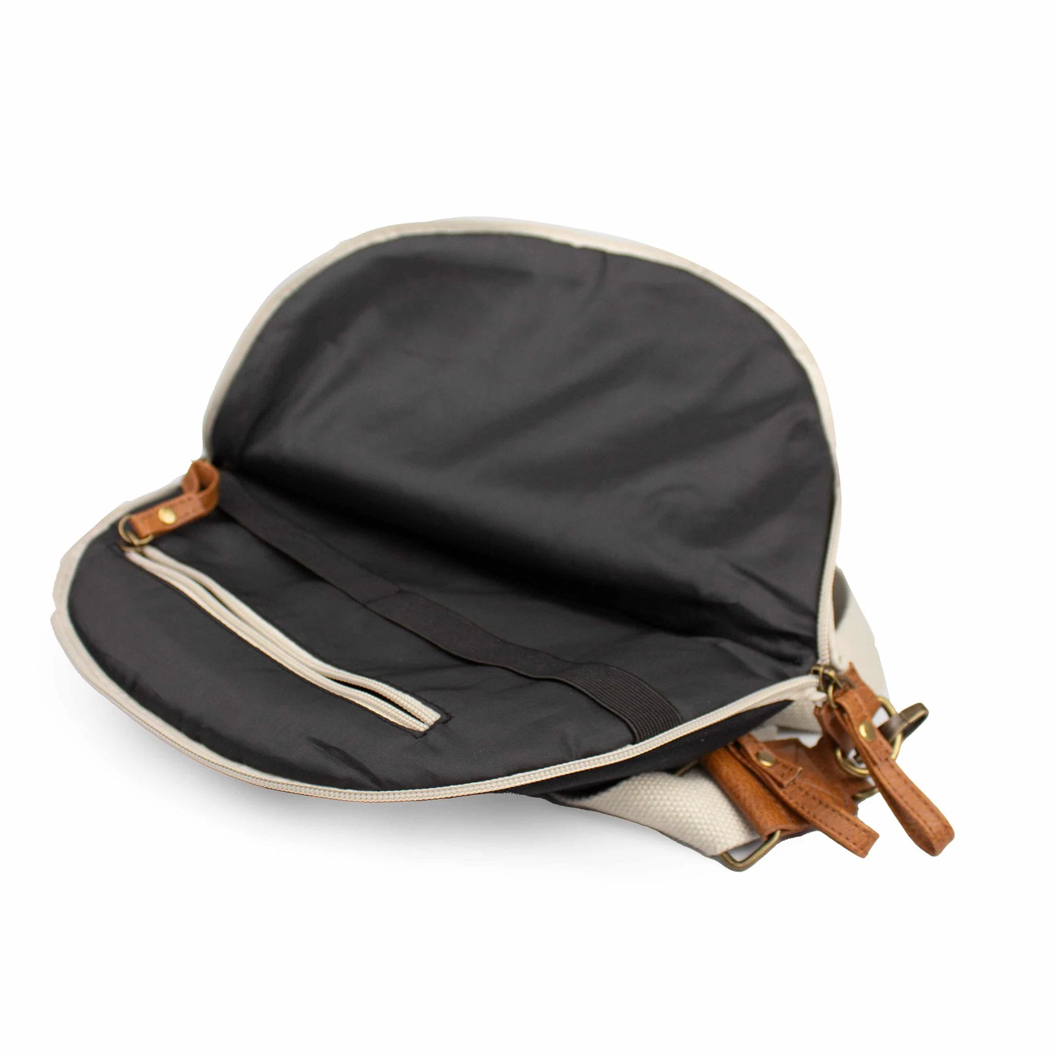 Sac à Langer Banane Avec Bandoulière Armelle - Noir - Image 6
