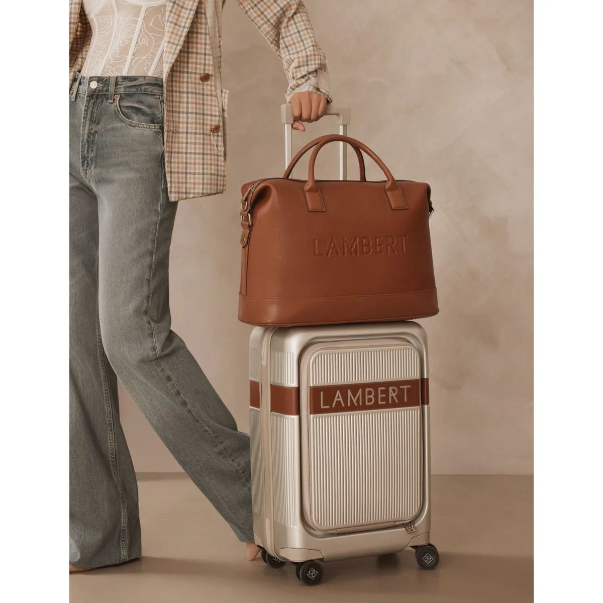 Sac de Voyage Fourre-tout 2-en-1 Mae - Oyster - Image 9