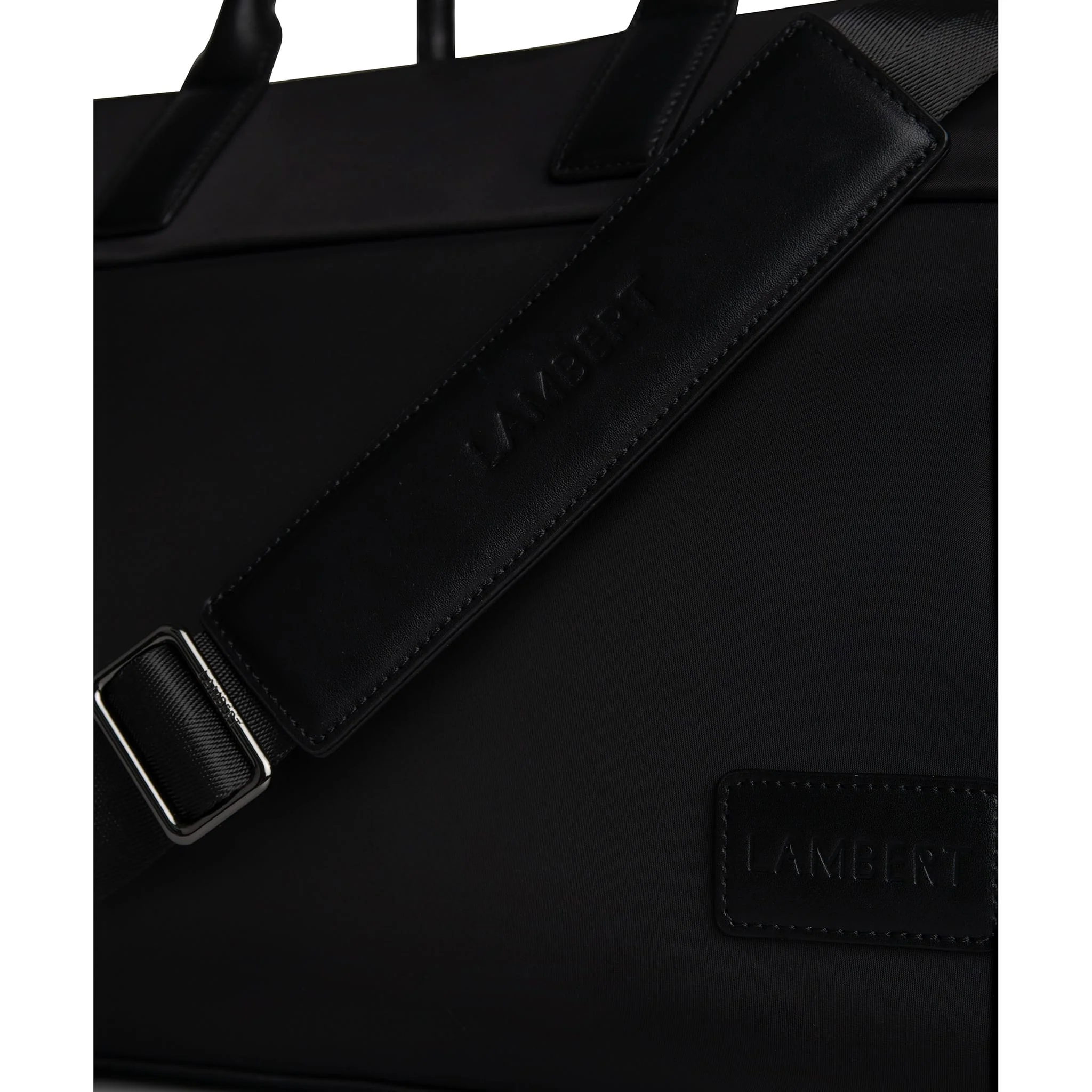 Sac Fourre-Tout London Nylon Recyclé - Noir - Image 6