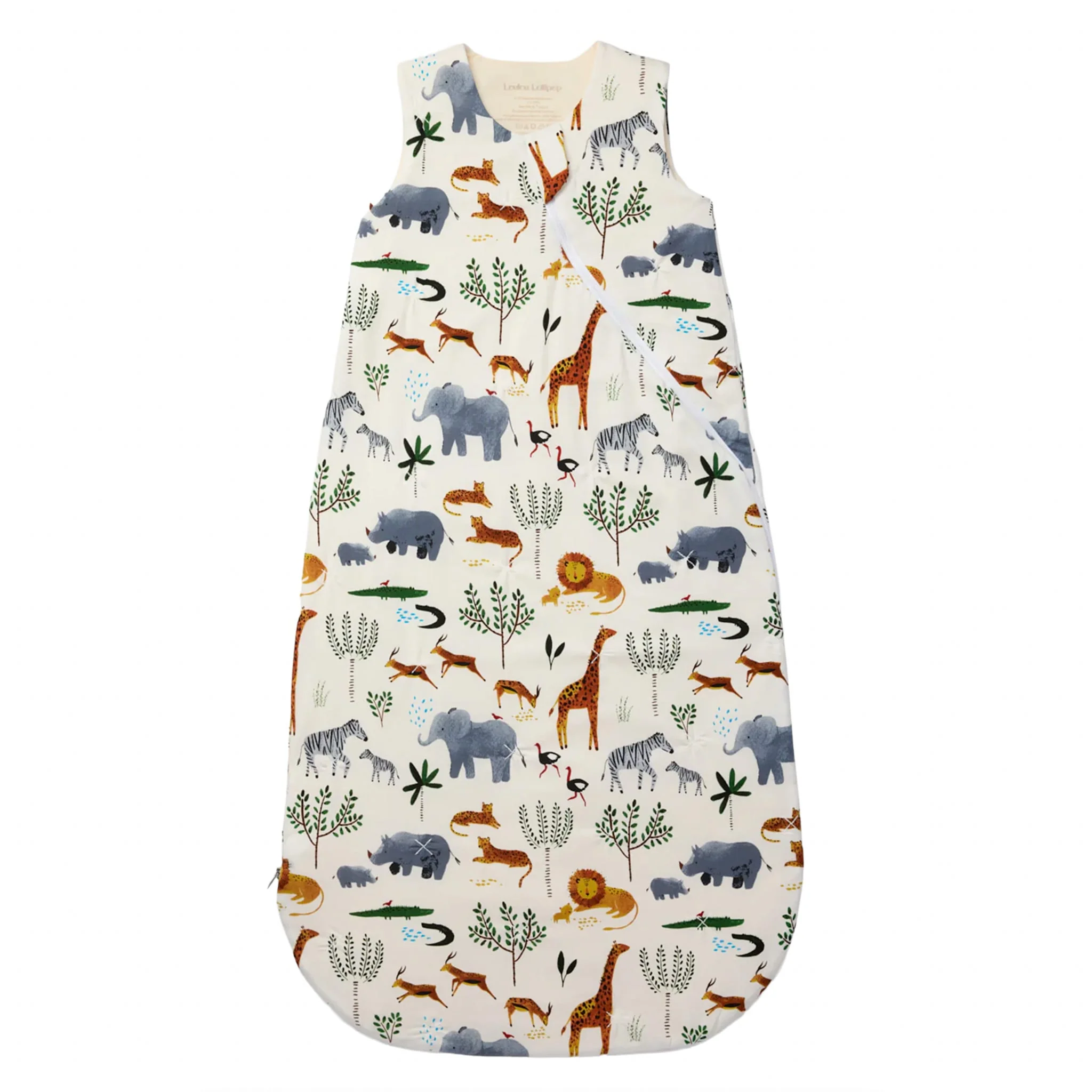 Sac de Nuit Mousseline Bambou 0-36mois - Safari