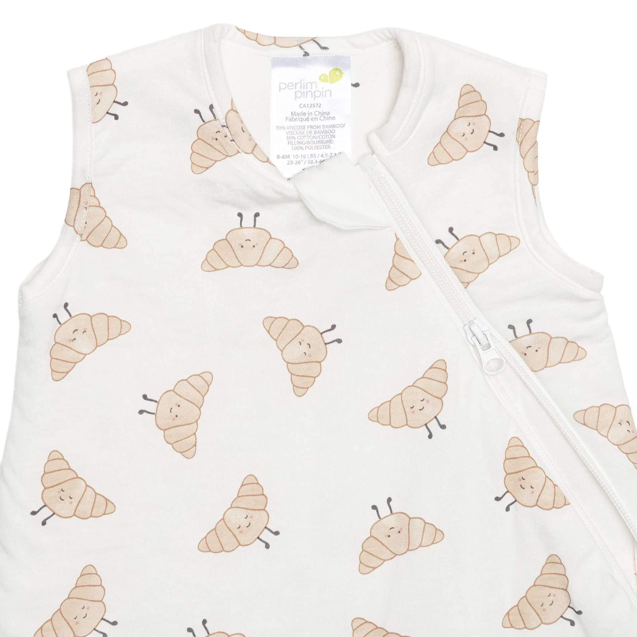 Sac de Nuit Bambou 0-36mois - Croissants - Image 7