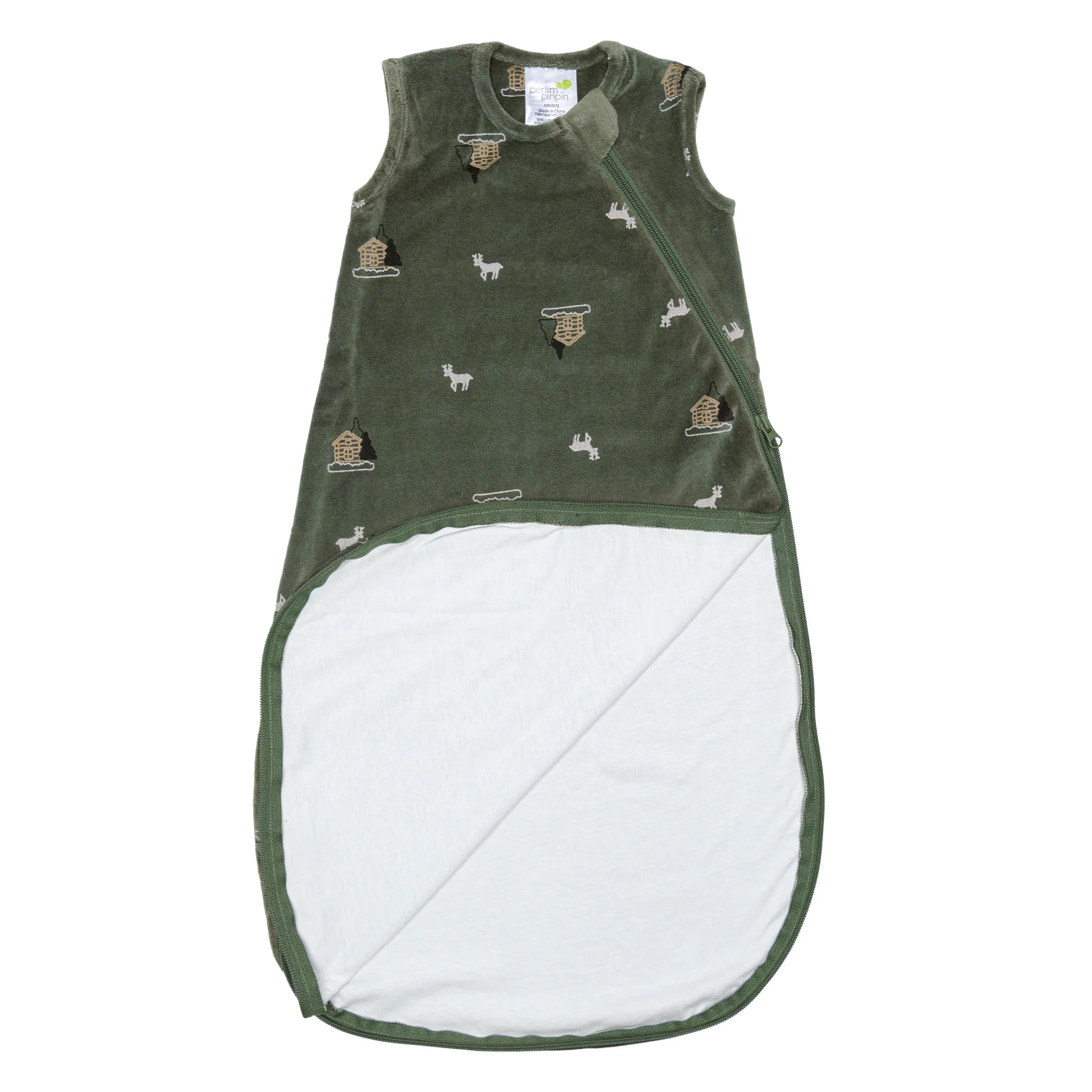 Sac de Nuit Cabanes Velours 0-36mois - Image 4