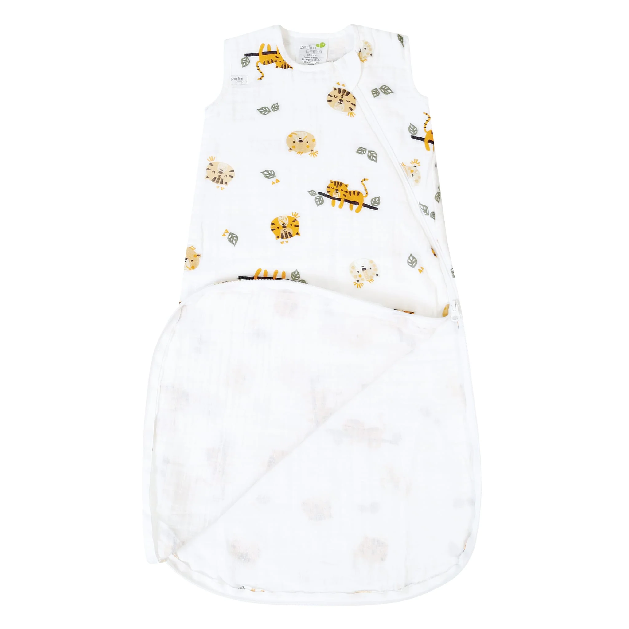 Sac de Nuit Mousseline 0-36mois - Jungle - Image 5