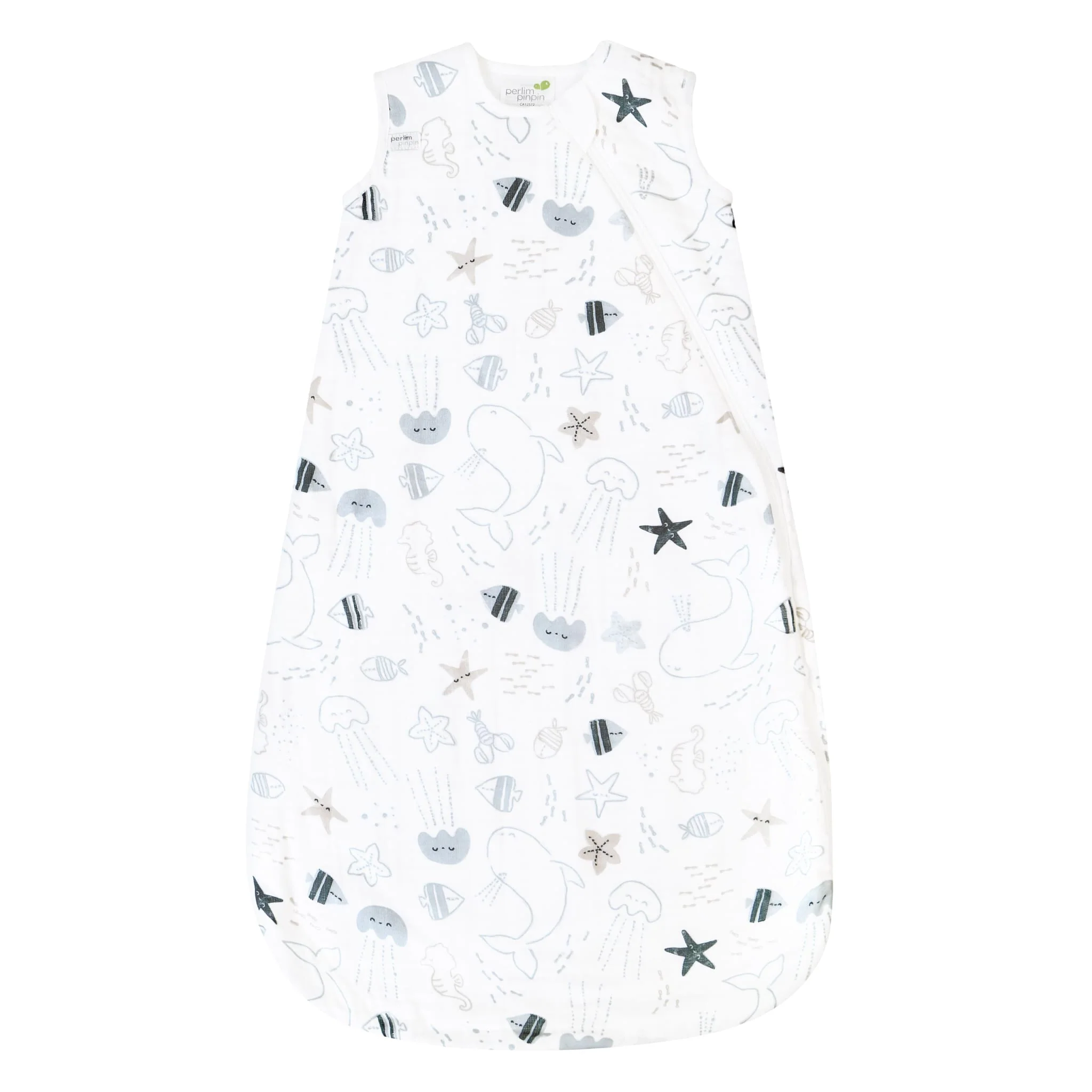 Sac de Nuit Mousseline 0-36mois - Mer - Image 2