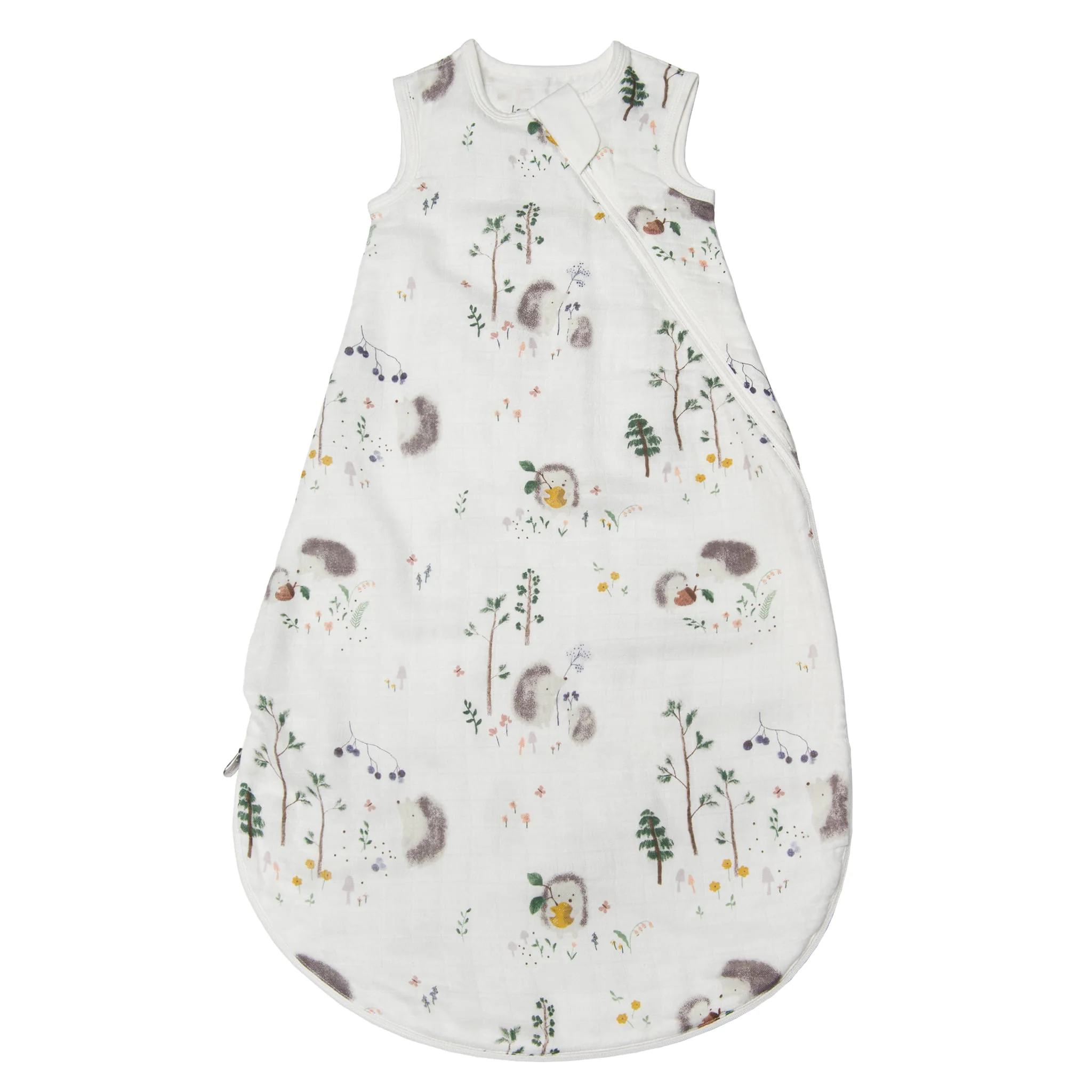 Sac de Nuit Mousseline Bambou 0-36mois - Hérissons