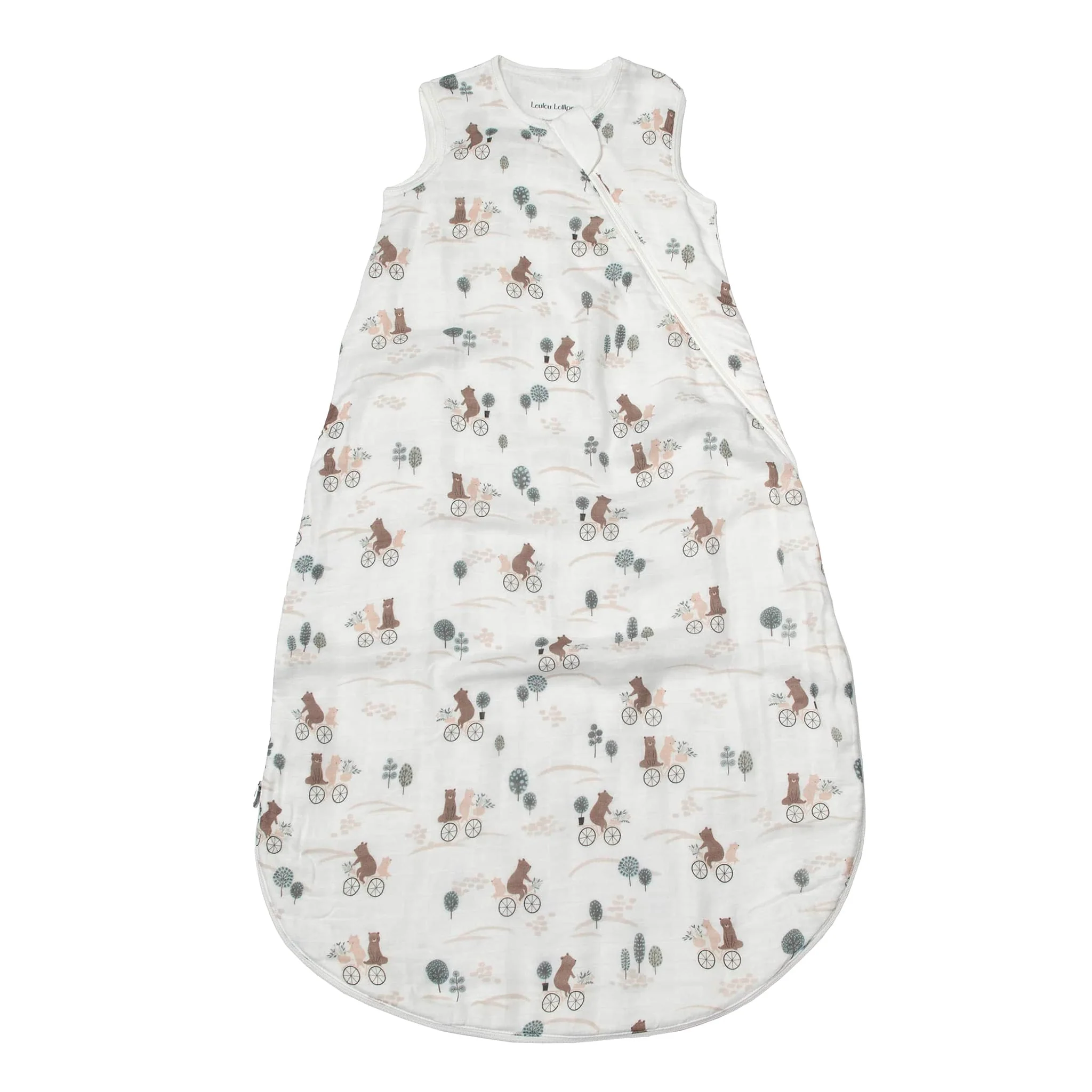 Sac de Nuit Mousseline Bambou 0-36mois - Ours