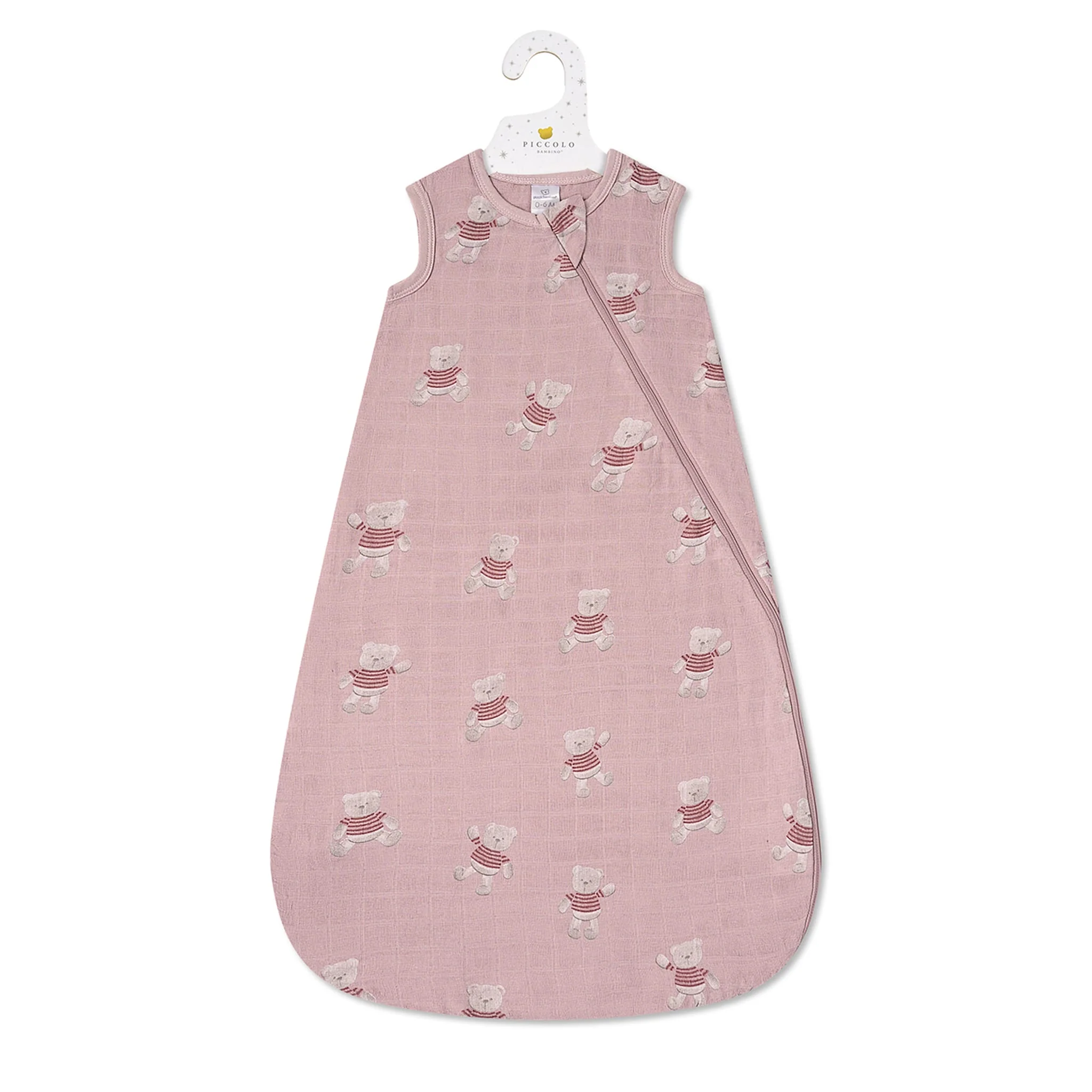 Sac de Nuit en Mousseline - Ours - Image 3