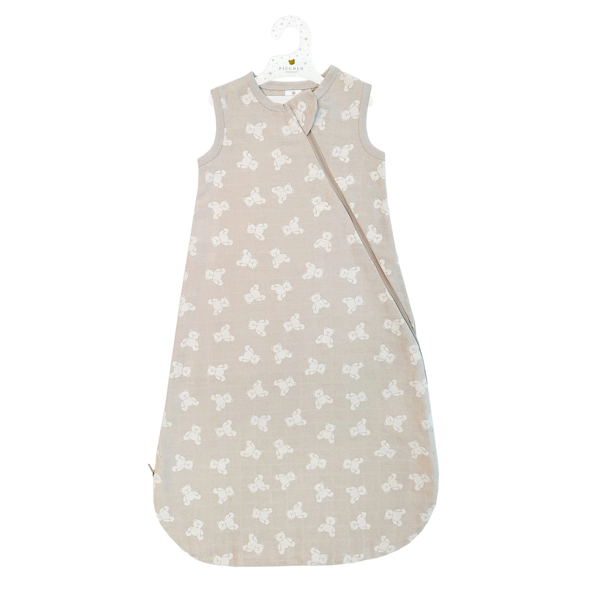 Sac de Nuit Mousseline Oursons 0-18mois