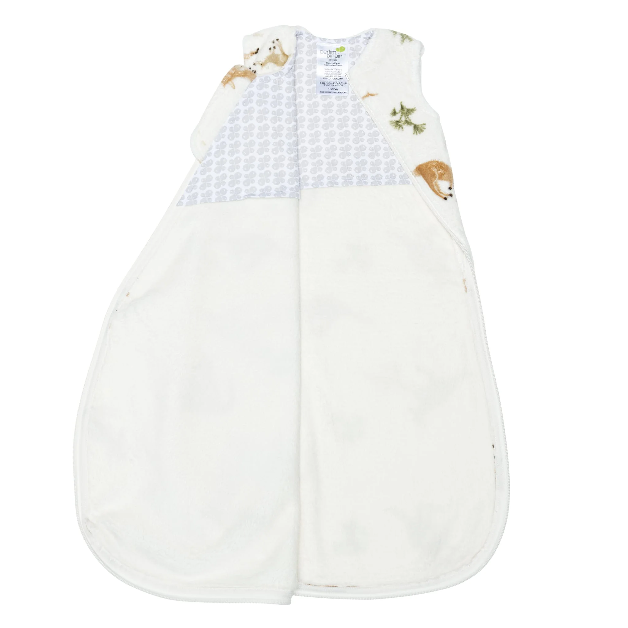 Sac de Nuit Peluche 0-36mois Kangourous - Édition spéciale Fondation CHU Ste-Justine - Image 5