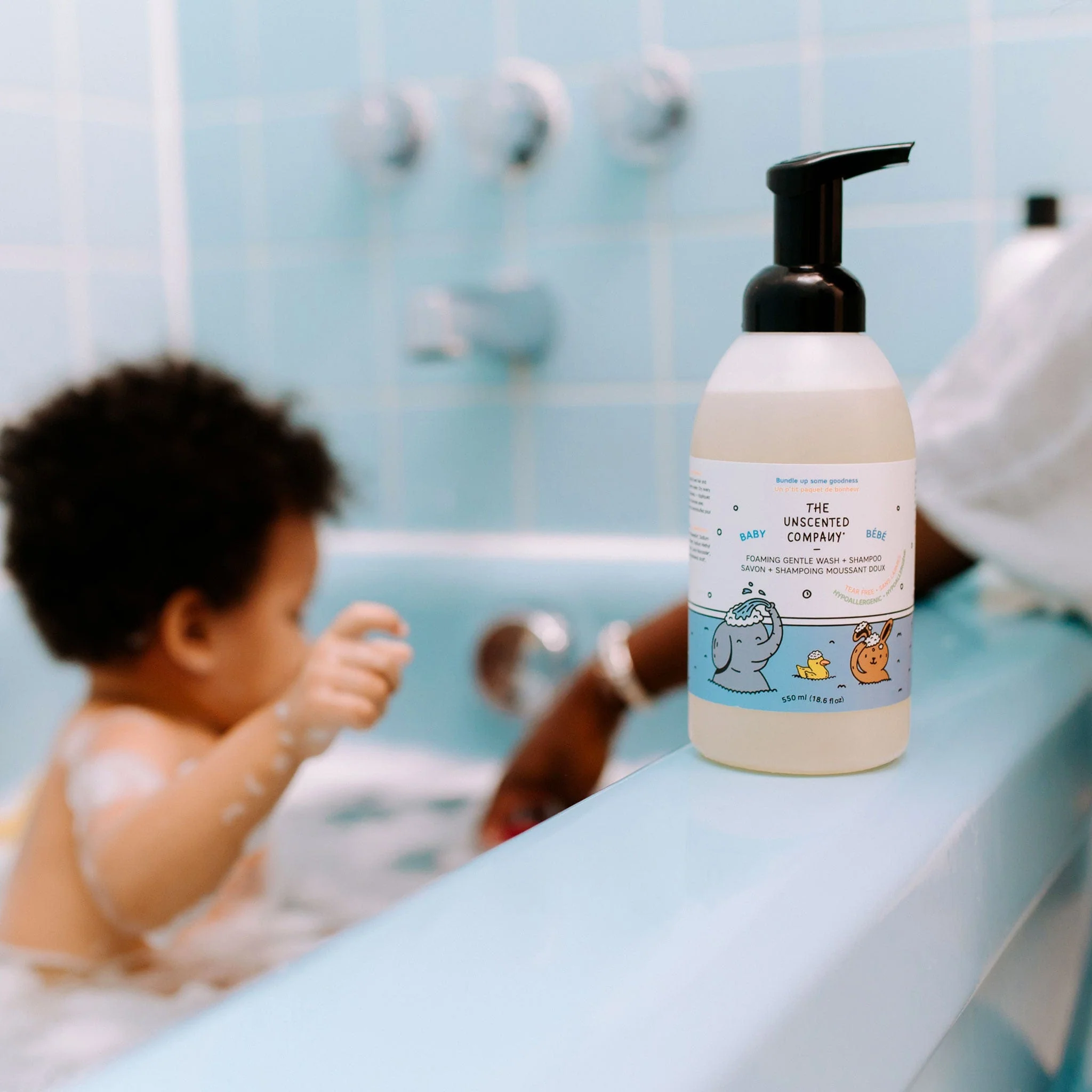 Savon et shampoing doux pour bébé - Image 2