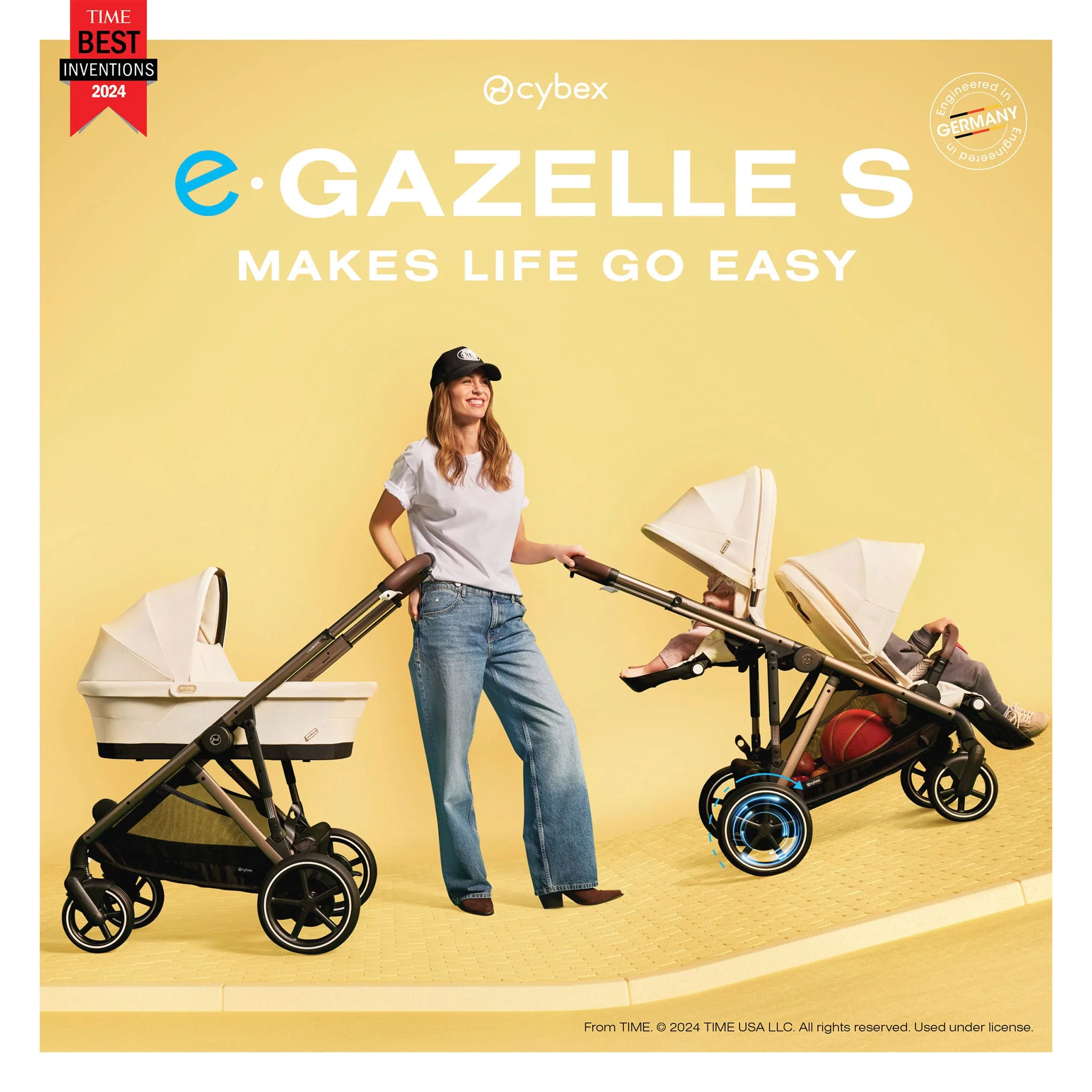 Second Siège Gazelle S - Stone Gris - Image 4