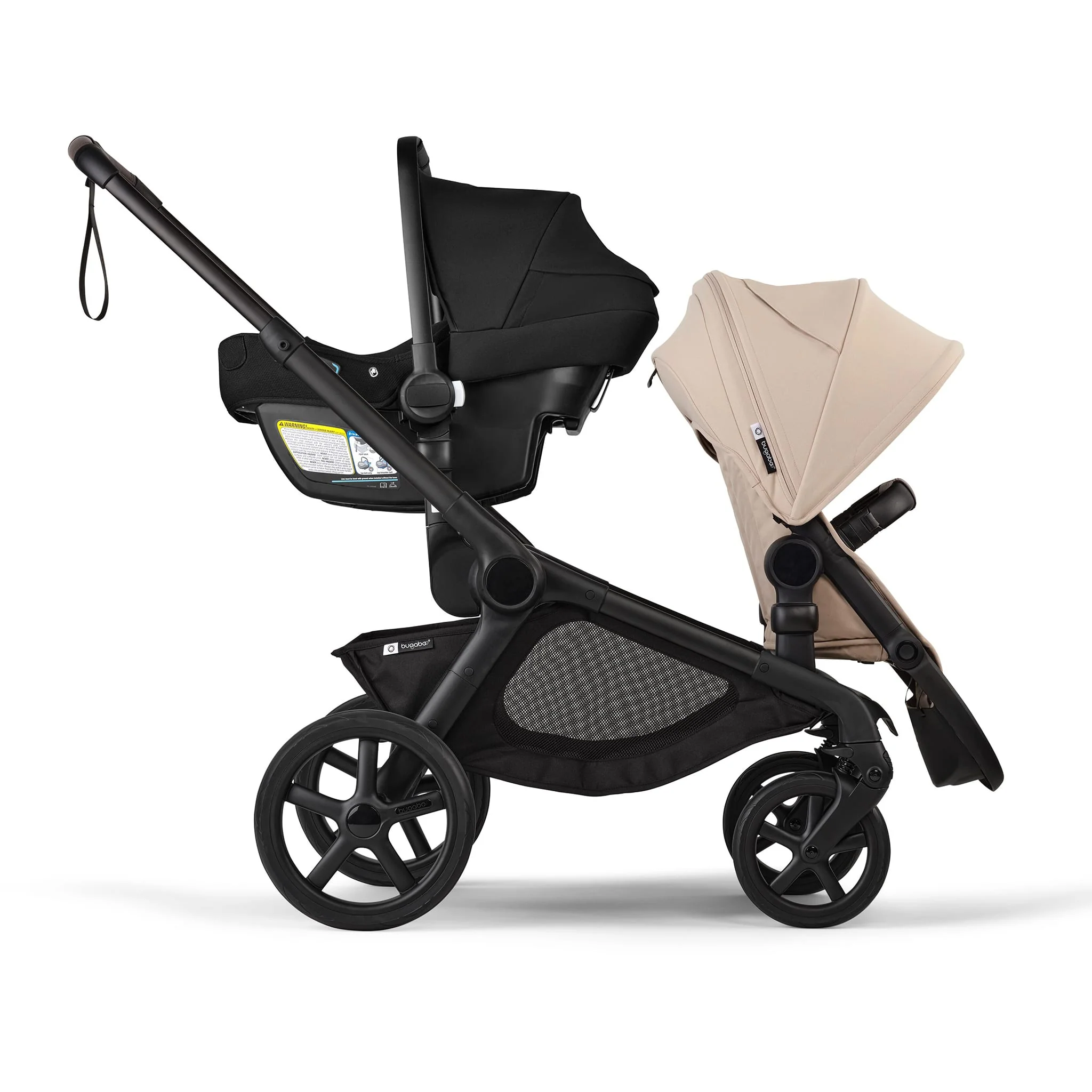 Second Siège Kangaroo - Noir / Taupe - Image 15