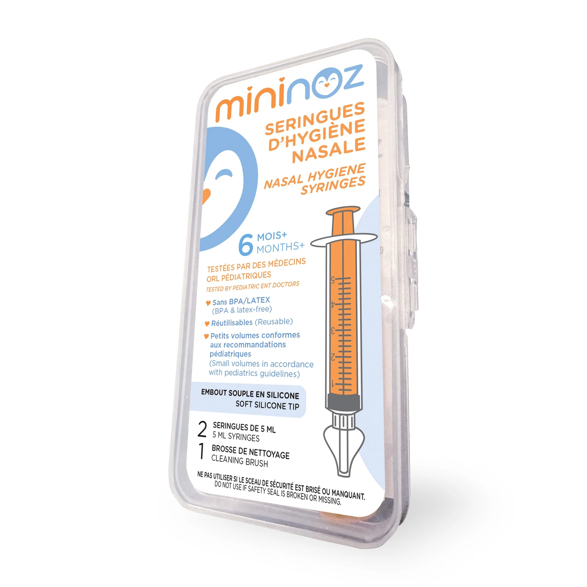 Seringues d'Hygiène Nasale Mininoz