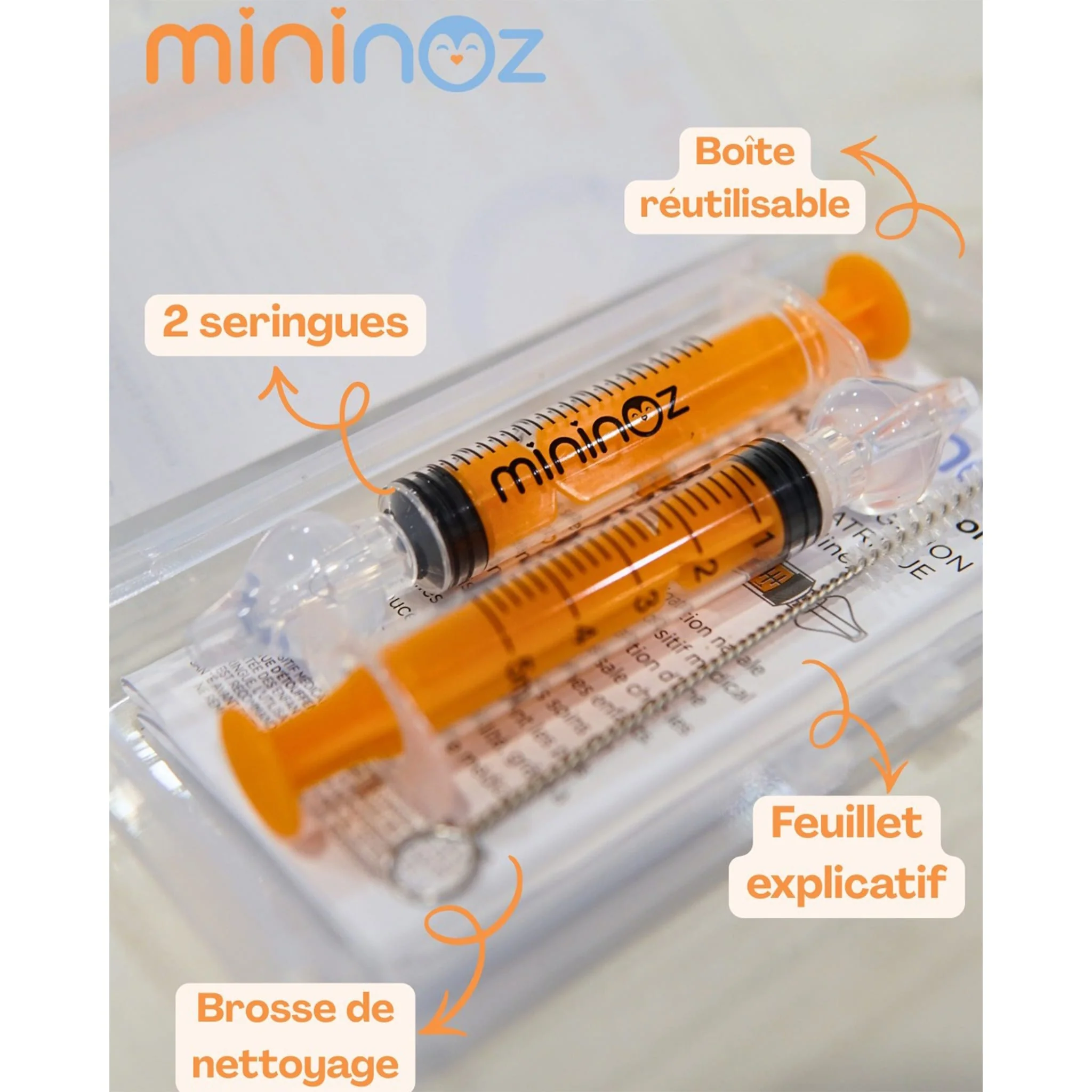 Seringues d'Hygiène Nasale Mininoz - Image 5