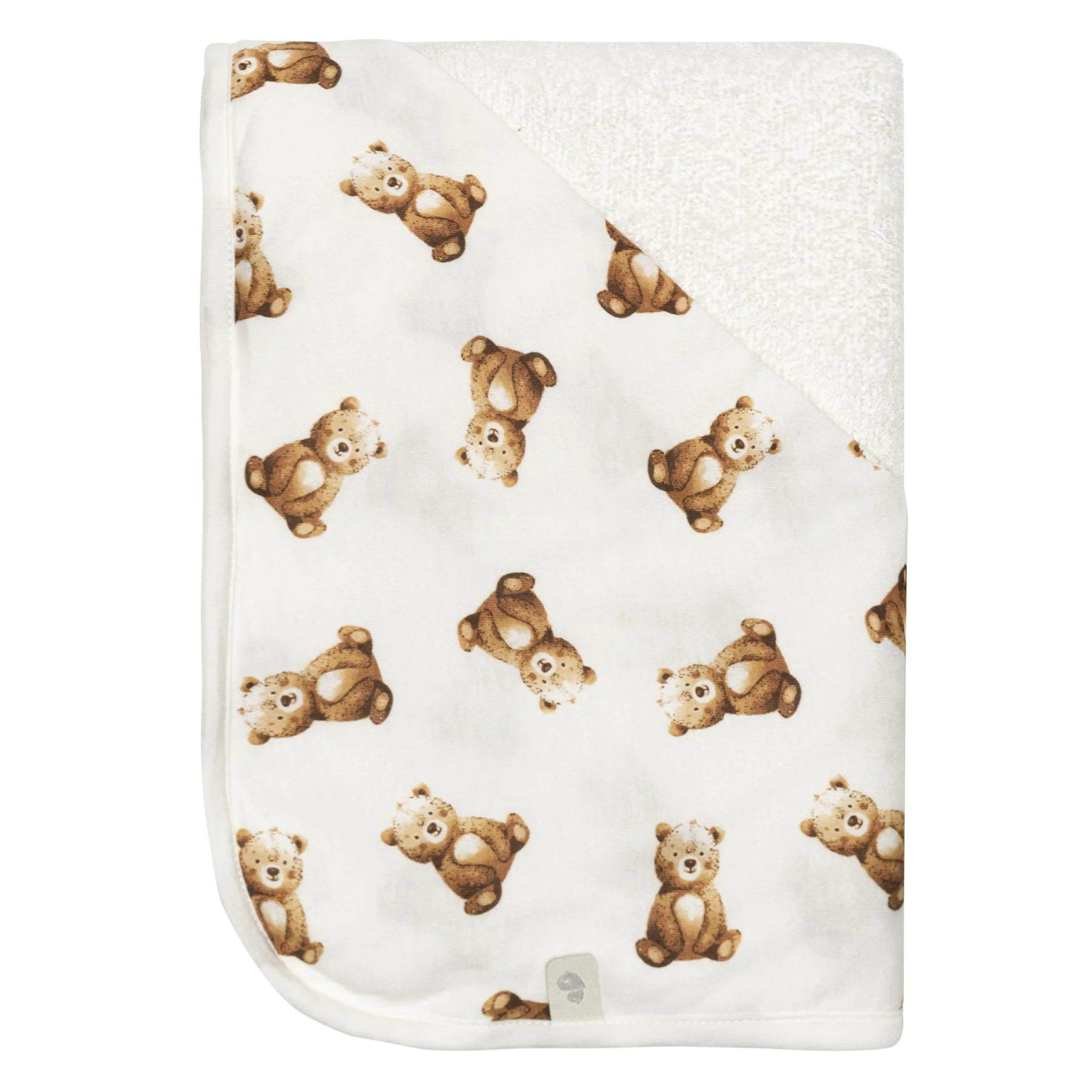 Serviette Ă Capuchon Bambou - Oursons