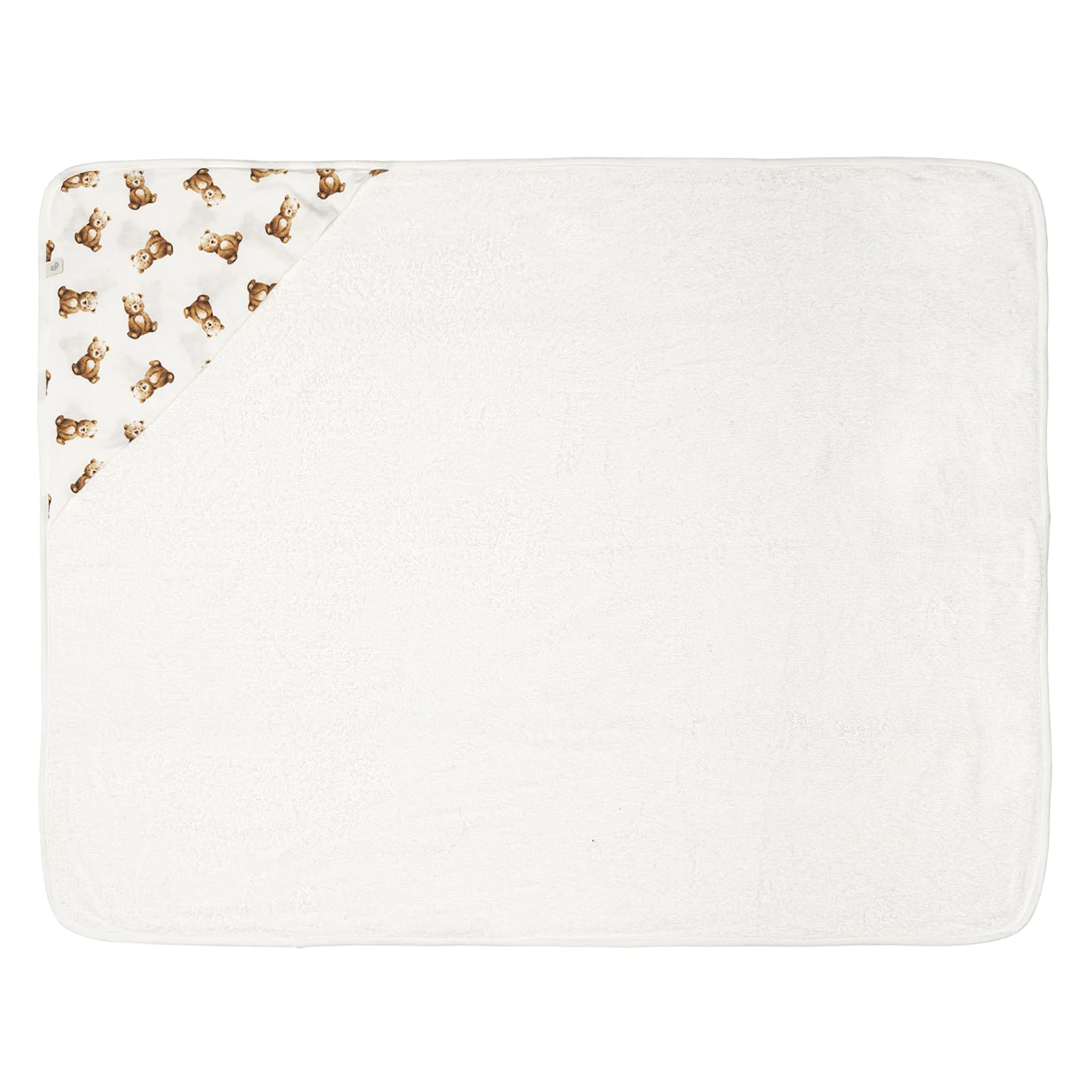 Serviette Ă Capuchon Bambou - Oursons - Image 2
