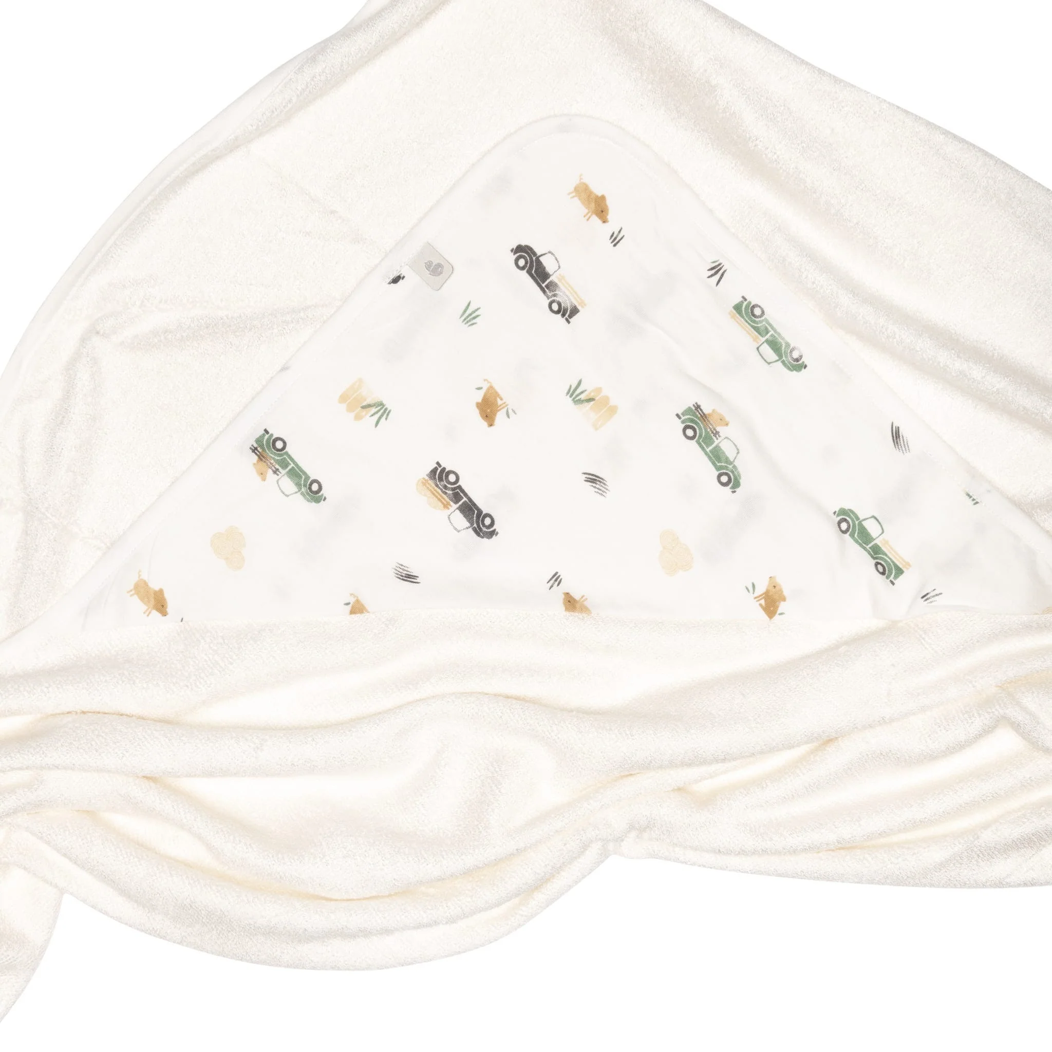 Serviette Ă Capuchon en Bambou - Prairie - Image 3