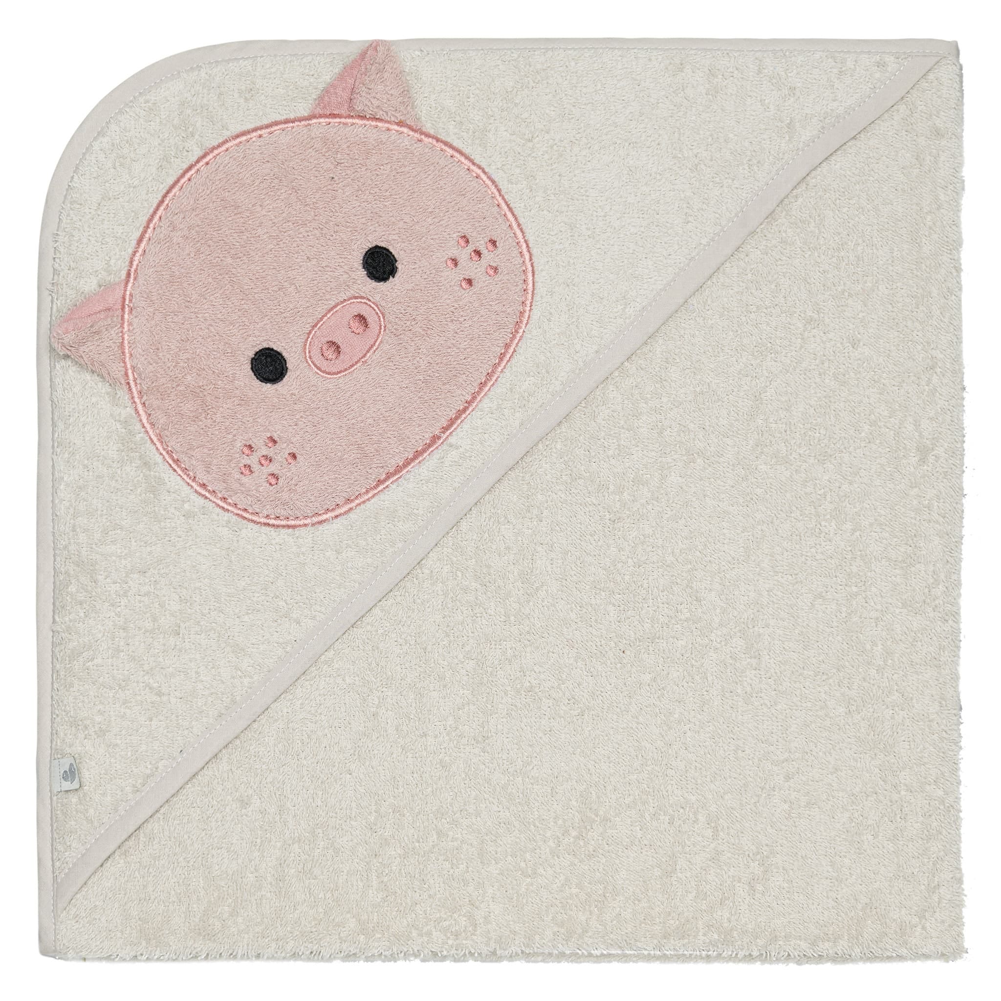 Serviette Ă Capuchon - Cochon - Image 2