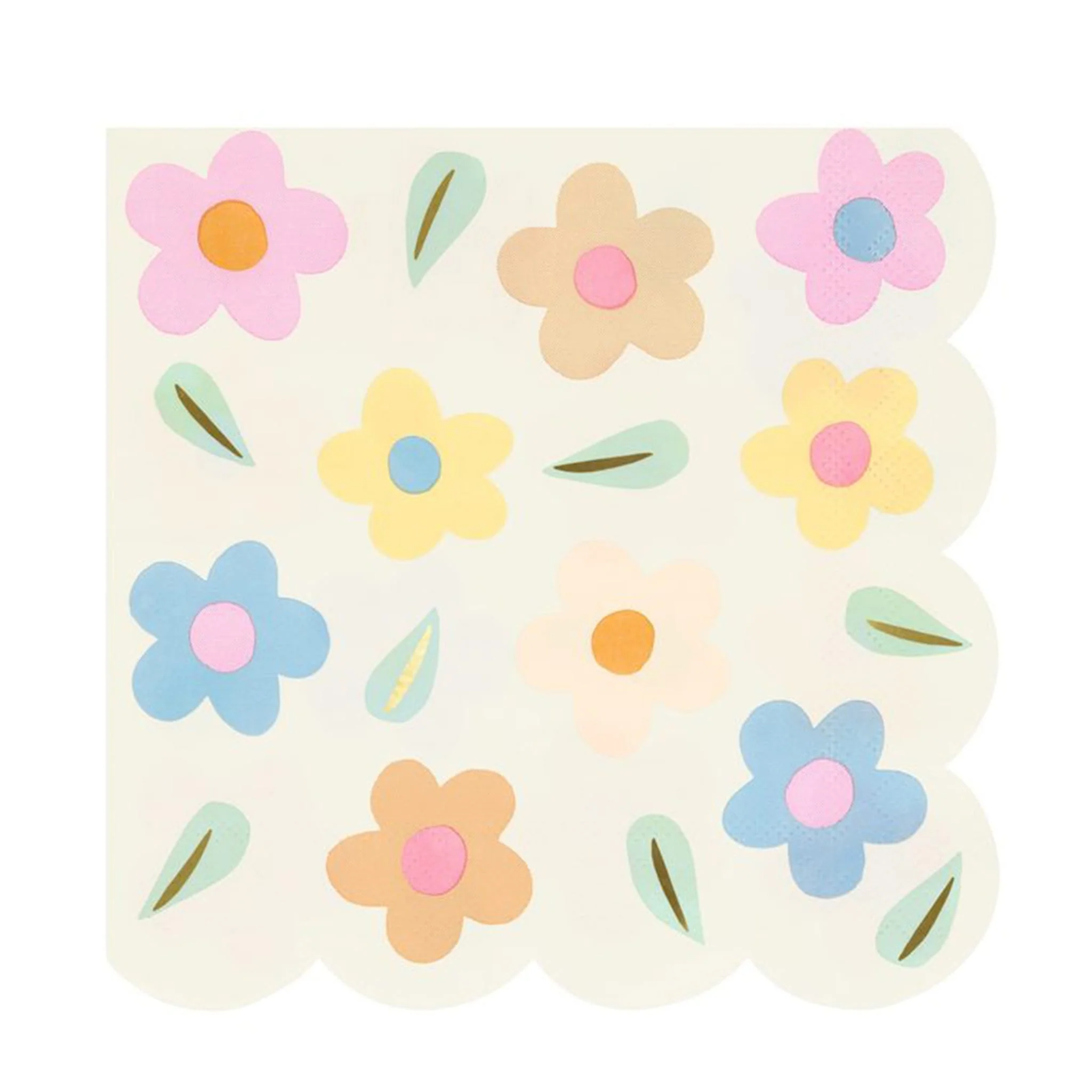 Grandes Serviettes (16) - Fleurs IcĂ´nes