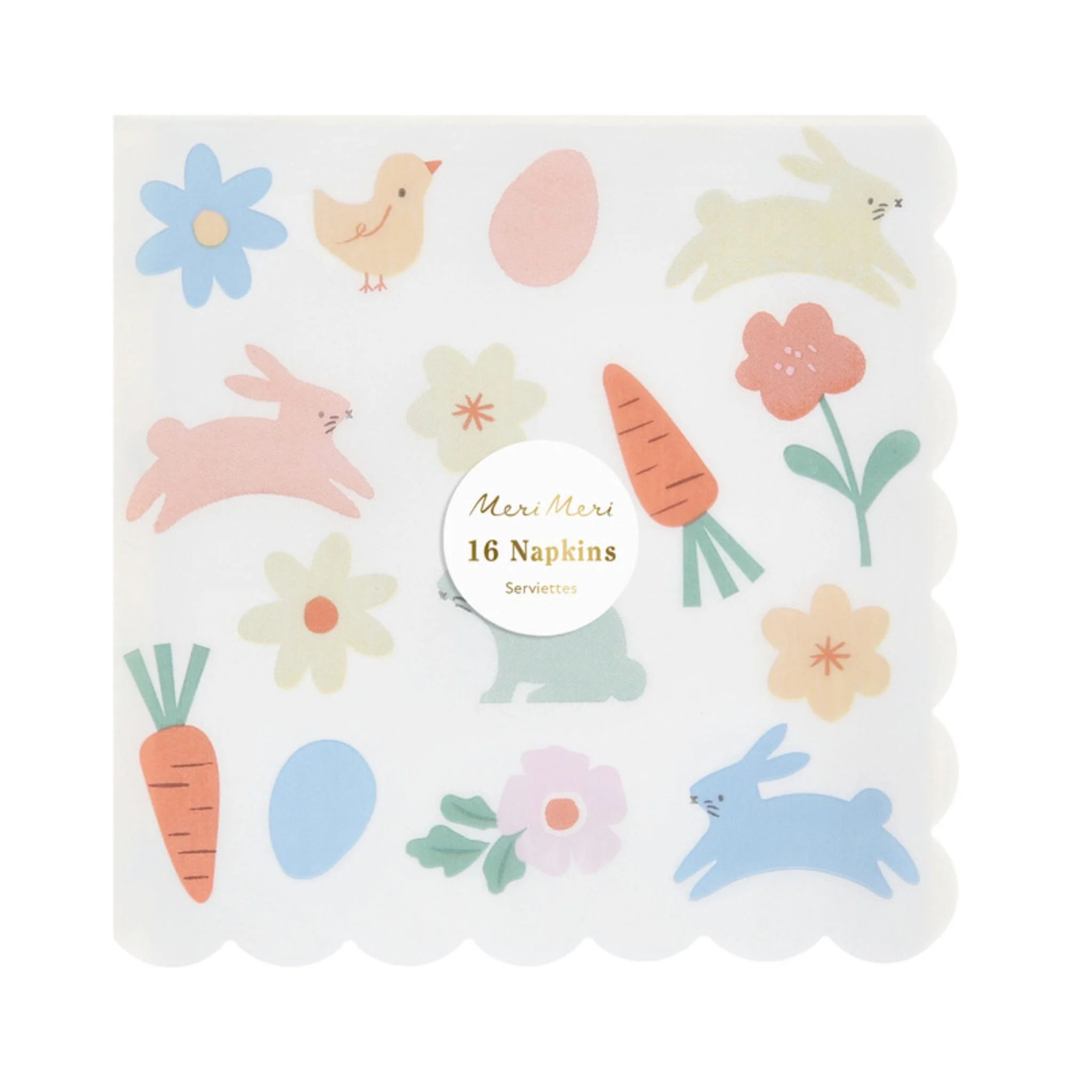 Serviettes Papier(16) Lapins