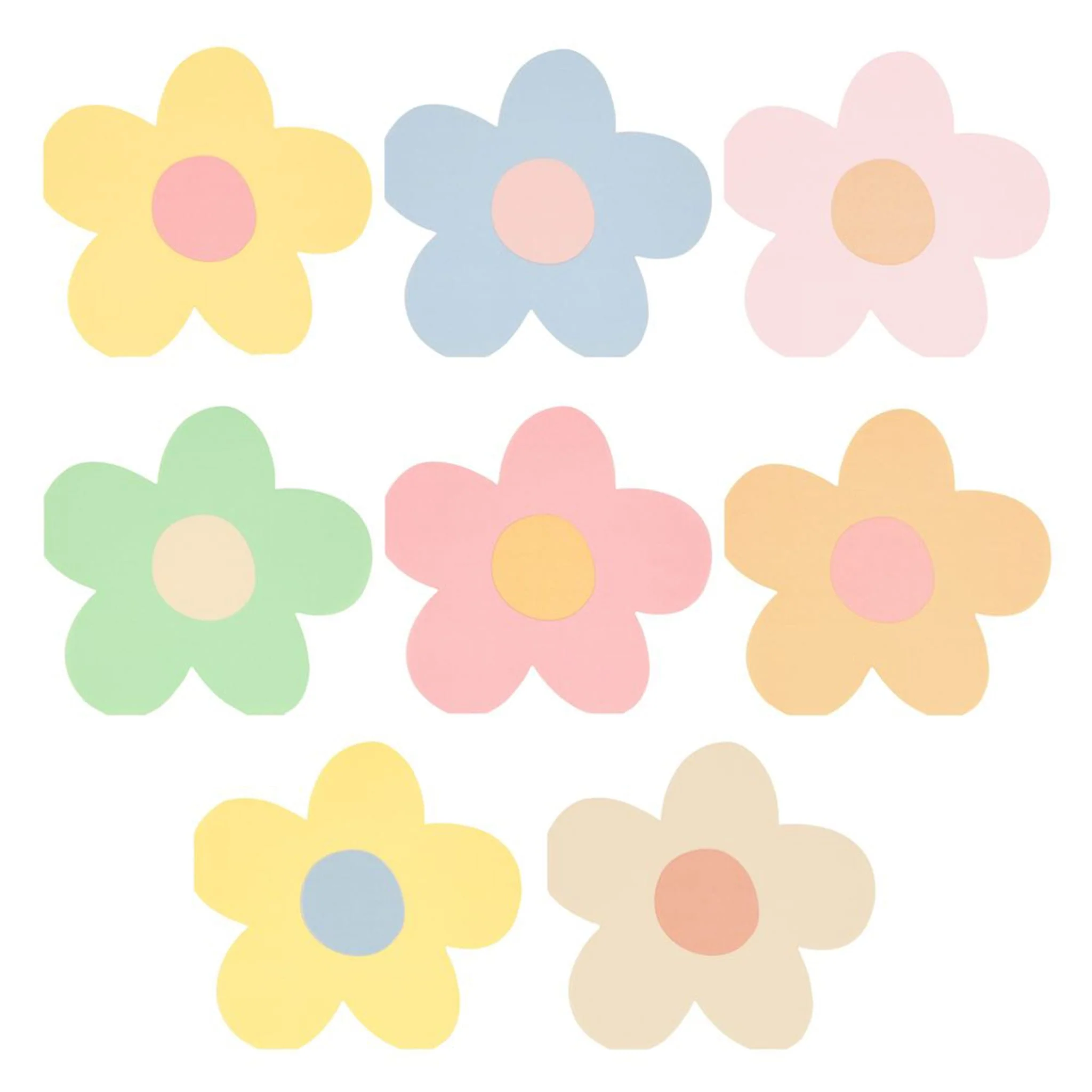 Serviettes en Papier (16) - Marguerite Fleurs