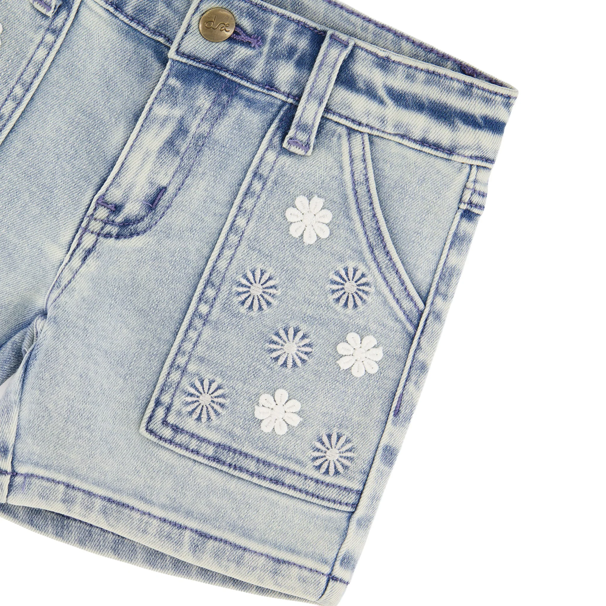 Short Denim Marguerites 7-10ans - Image 6